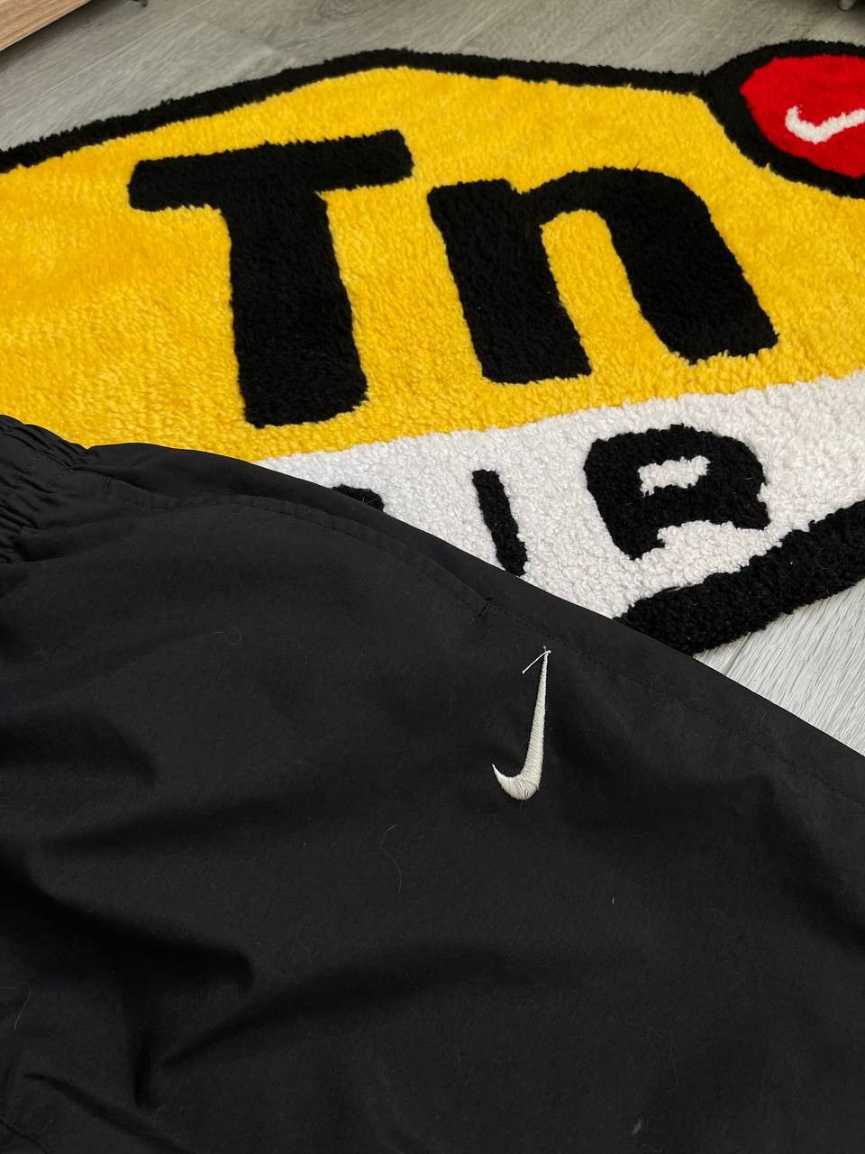 Nike × Streetwear × Vintage Vintage Nike Nylon Black Sweatpants Drill Y2K ACG TN Size US 32 / EU 48 - 4 Thumbnail