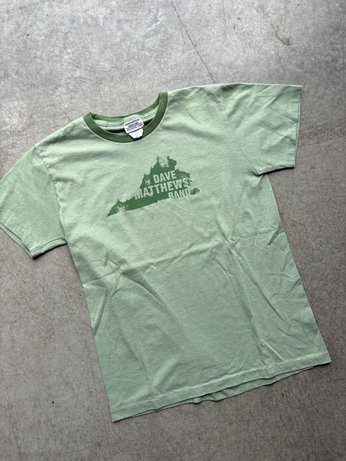 Band Tees Vintage 1980's Dave Matthews Band Ringer T-Shirt Size US M / EU 48-50 / 2 - 1 Thumbnail