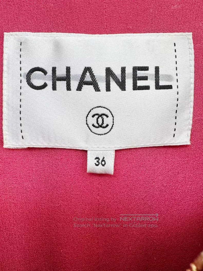 Chanel Chanel Pink coat Size XS / US 0-2 / IT 36-38 - 2 Thumbnail
