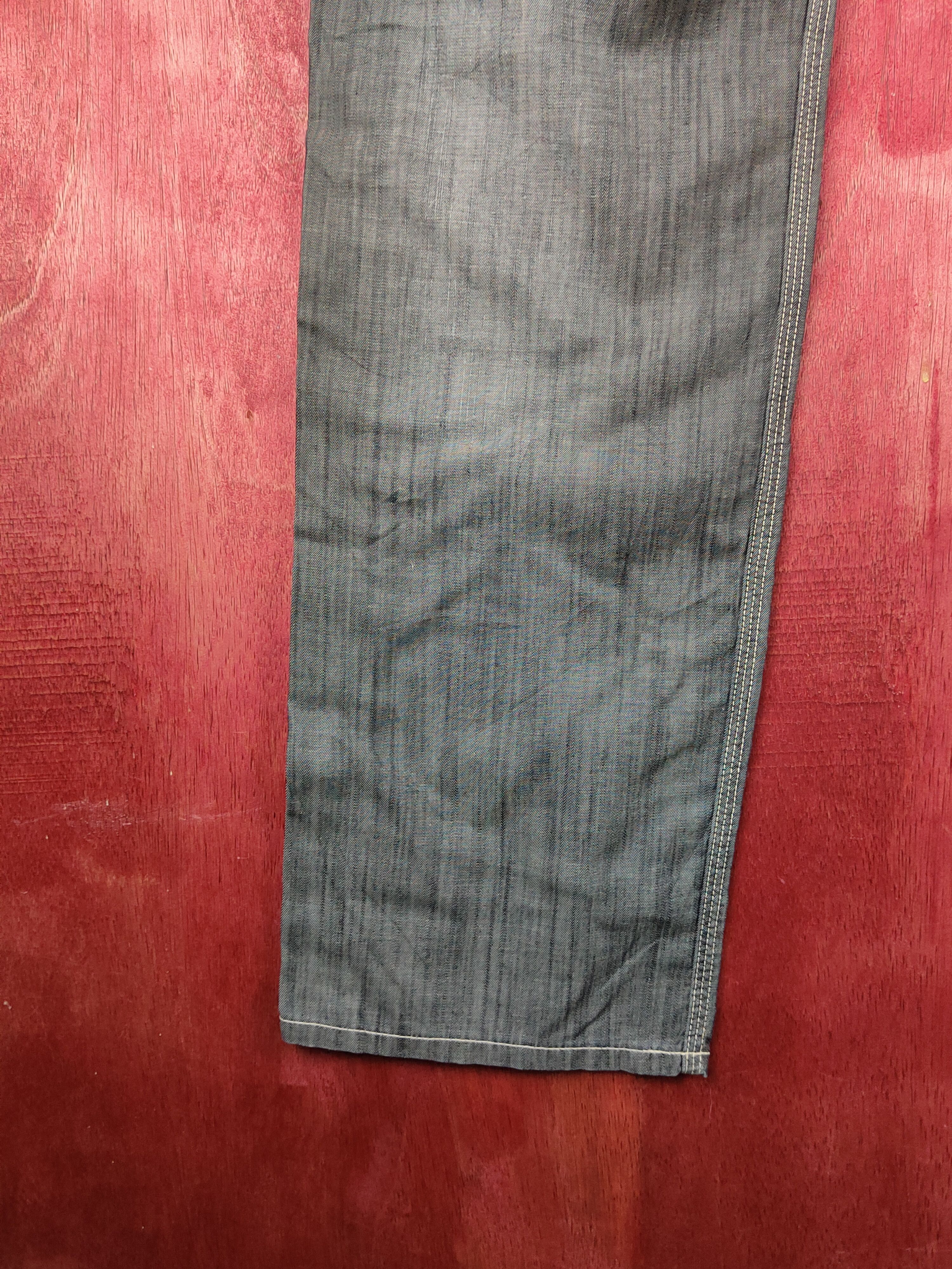 Japanese Brand Back Numbe Black Multipocket Casual Pants #1566 Size US 31 - 9 Thumbnail