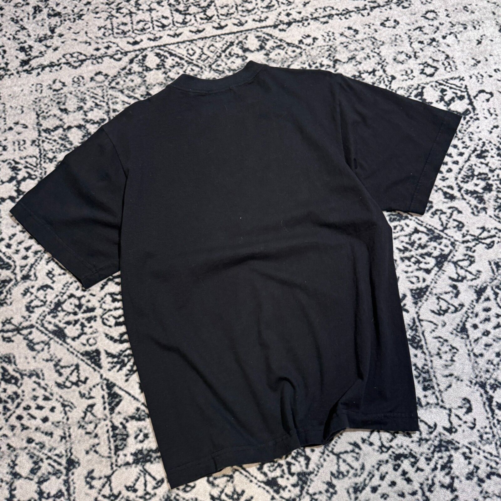 Vintage Vintage Unisex Black Cotton T-Shirt Size M Y2K Astala 90s Size US M / EU 48-50 / 2 - 10 Thumbnail