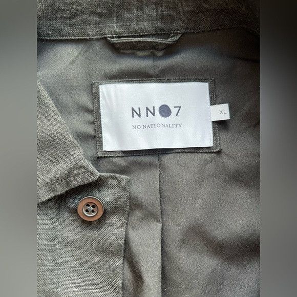 NN07 NN07 Linen Oscar Blazer in Black Size US XL / EU 56 / 4 - 7 Thumbnail