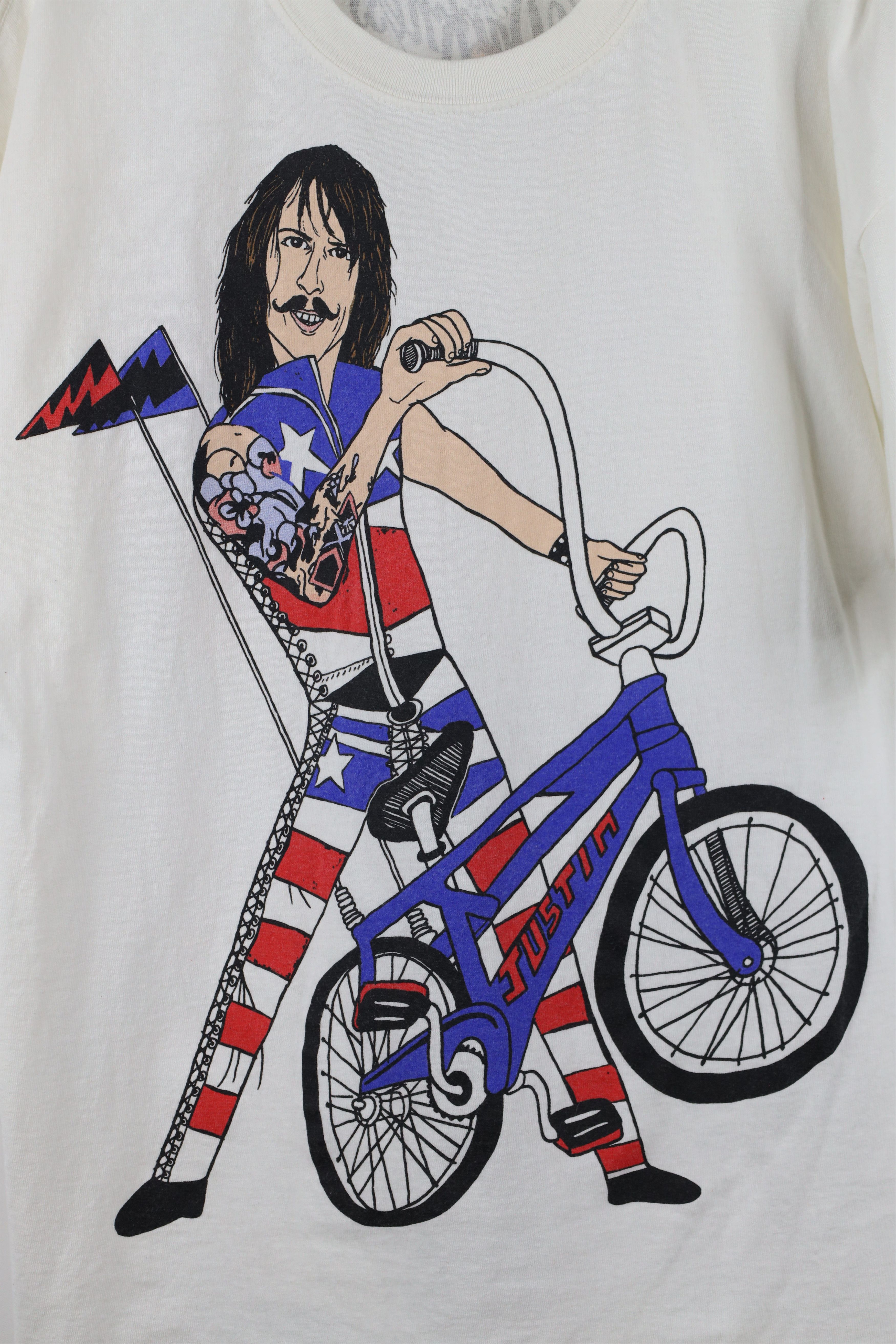 Vintage Vintage Y2K Justin The Darkness Band Short Sleeve T-Shirt Size US L / EU 52-54 / 3 - 4 Thumbnail