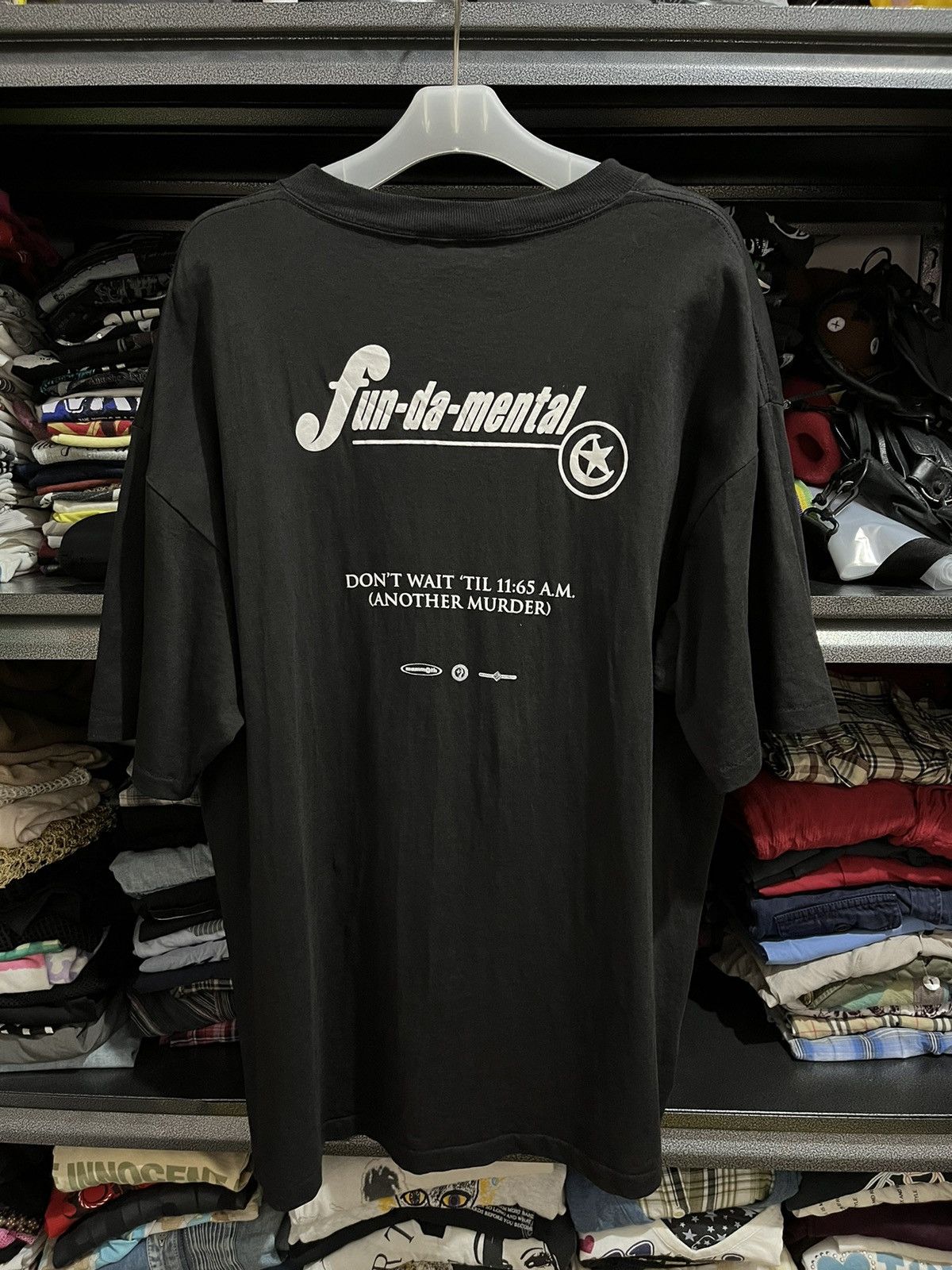 Rap Tees × Vintage Vintage Fun da mental tees 💔DRYROT💔 Size US XL / EU 56 / 4 - 2 Thumbnail