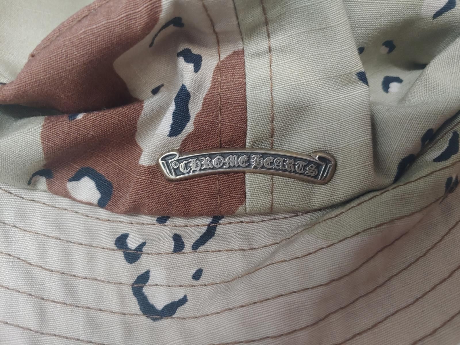 Chrome Hearts CHROME HEARTS MATTY BOY SEX RECORDS DESERT CAMO BUCKET HAT Size ONE SIZE - 2 Thumbnail