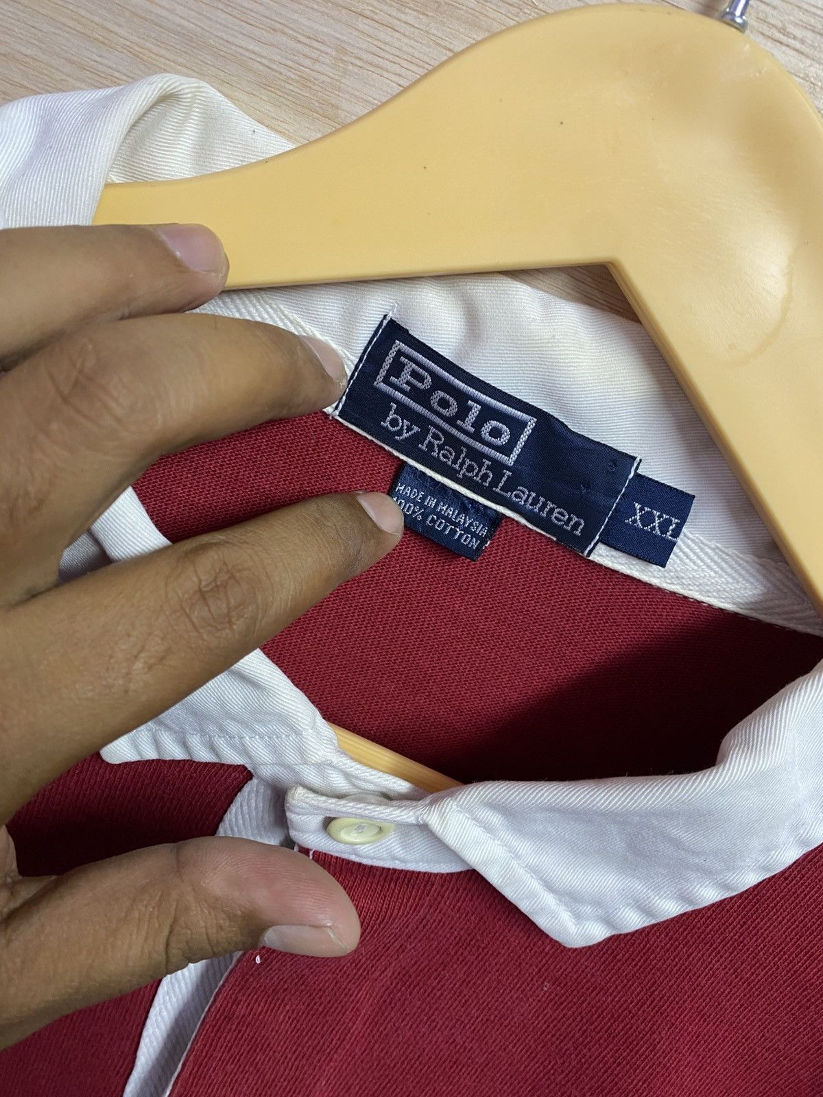 Polo Ralph Lauren Vintage Polo Ralph Lauren polo rugby stripes sweatshirt Size US XXL / EU 58 / 5 - 3 Thumbnail