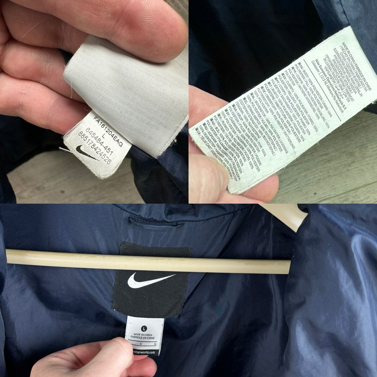 Nike Nike Football Jacket Y2K Drill hype size L Size US L / EU 52-54 / 3 - 7 Thumbnail