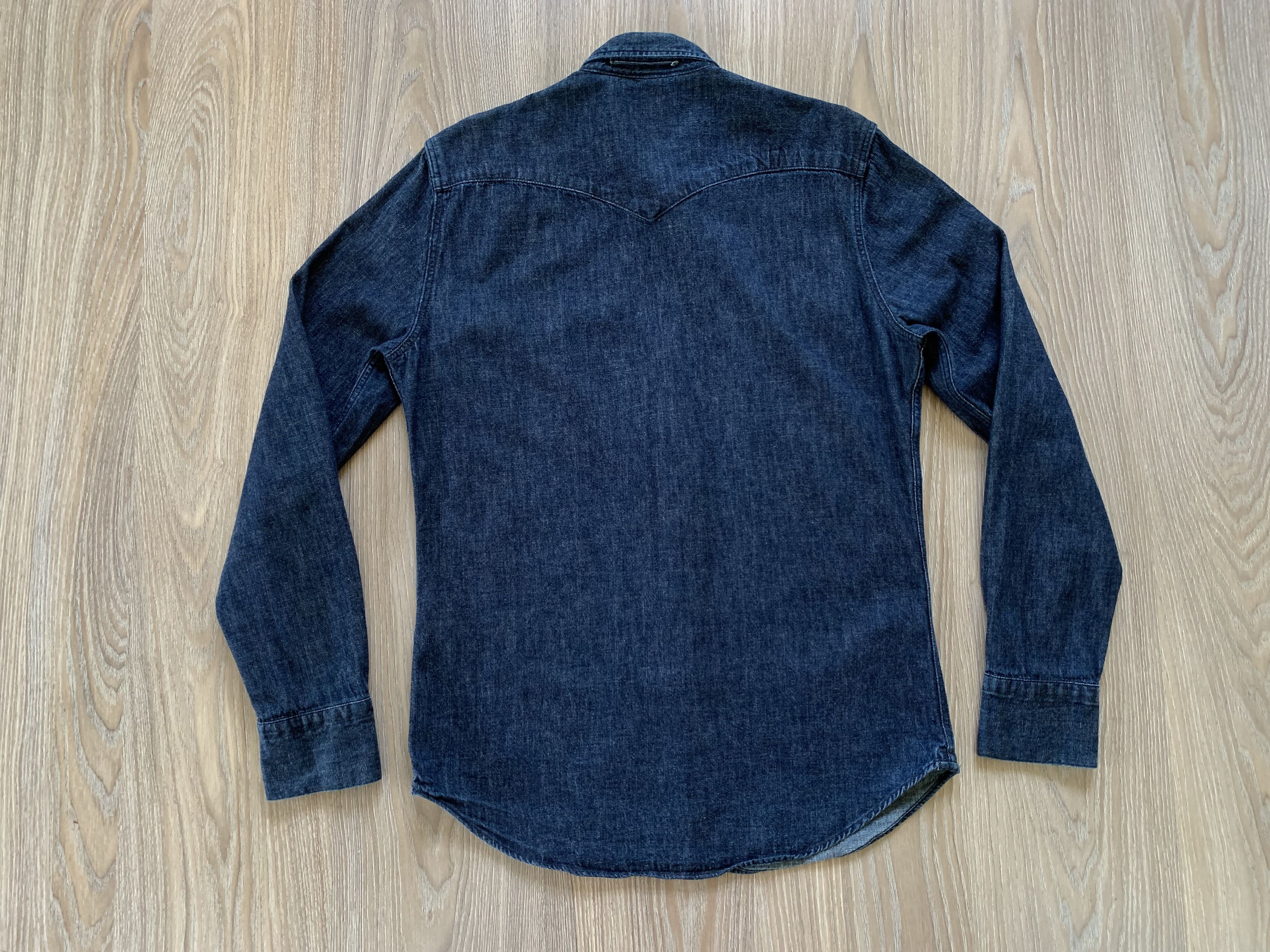 Levi's × Levi's Vintage Clothing × Vintage Levis Mens Denim Button Up Blue Jeans Shirt Size US M / EU 48-50 / 2 - 3 Thumbnail
