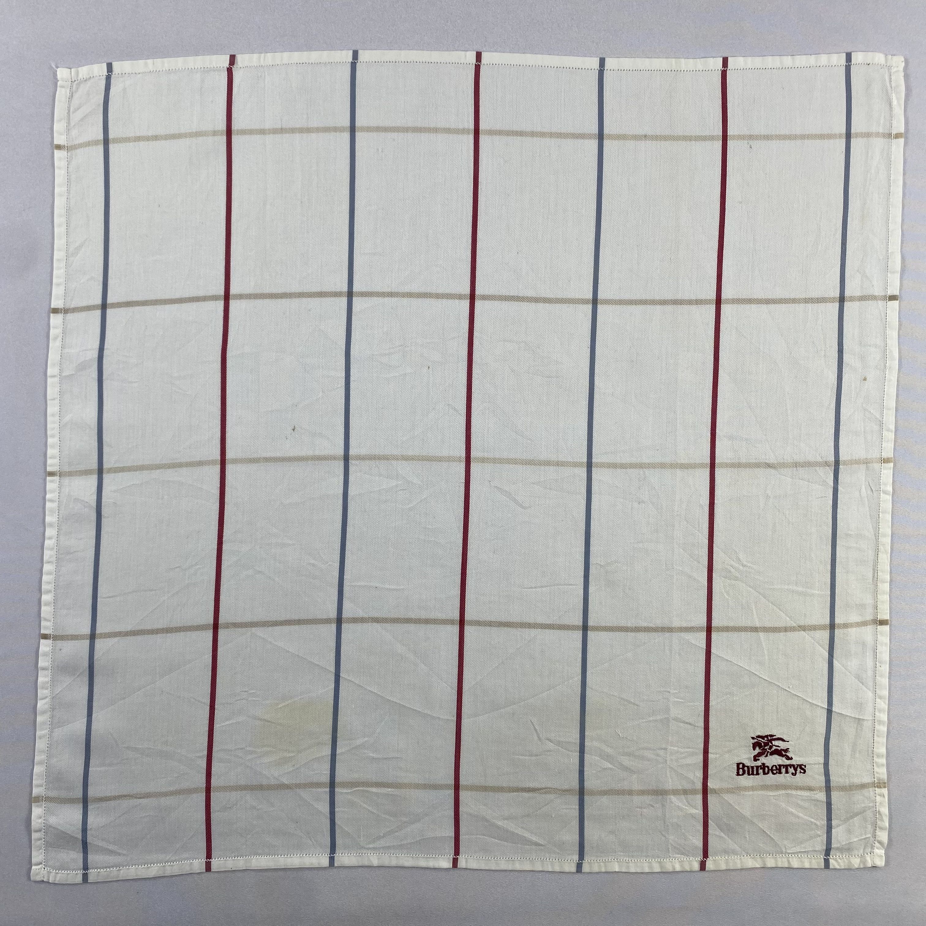 Burberry × Vintage Burberry Handkerchief / Neckerchief / Bandana-P1915 Size ONE SIZE - 1 Thumbnail