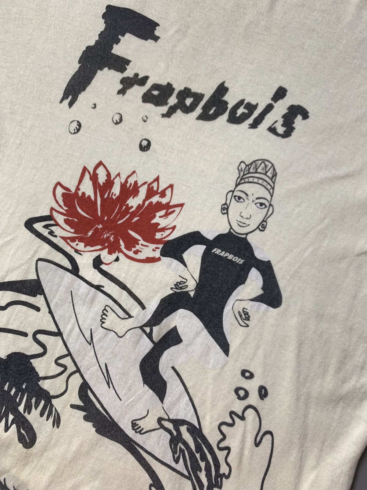 Frapbois × Issey Miyake × Japanese Brand Vintage Frapbois Archive Ringer Tshirt Size US M / EU 48-50 / 2 - 3 Thumbnail