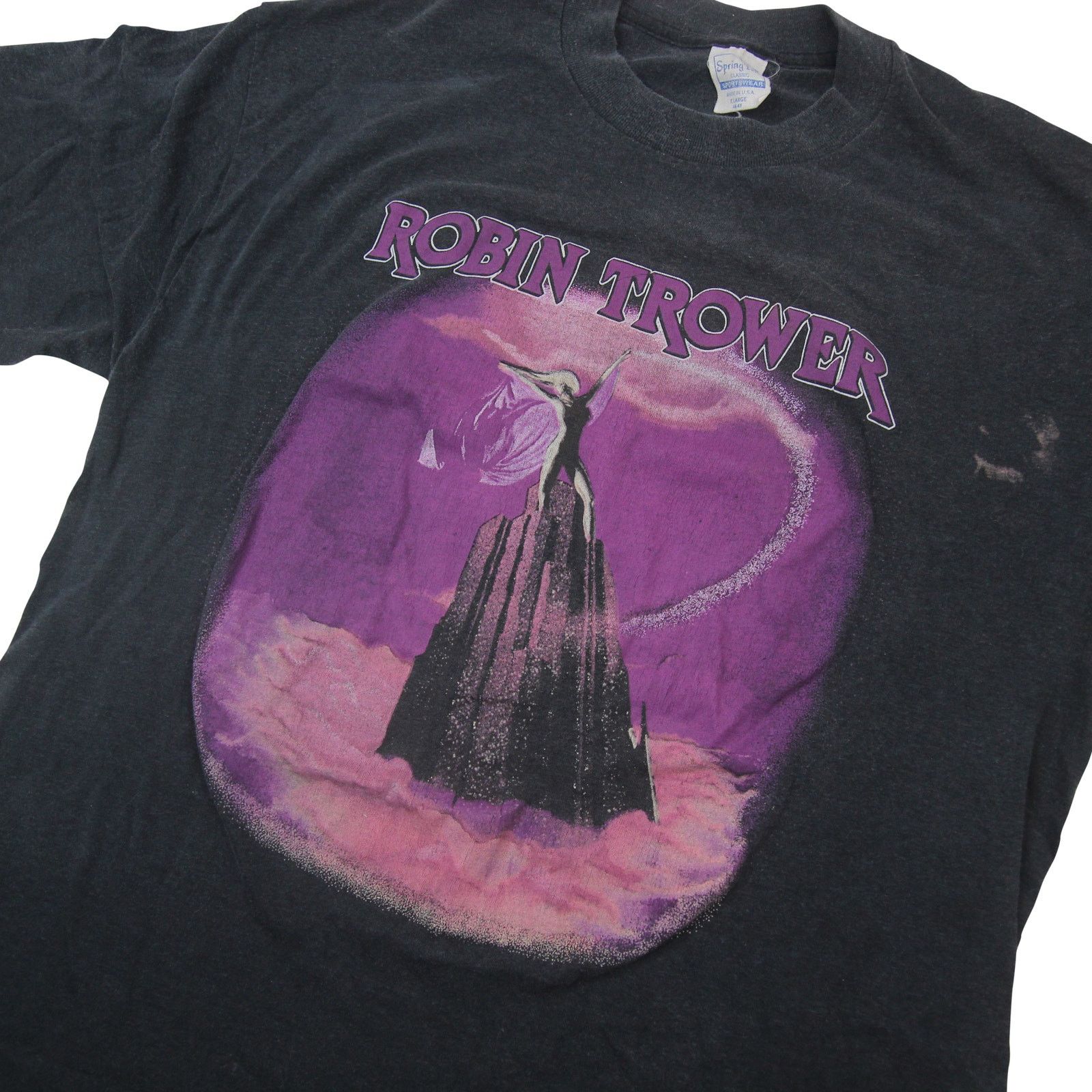 Band Tees × Vintage Vintage 1989 Robin Trower Tour Graphic T Shirt Size US L / EU 52-54 / 3 - 2 Thumbnail