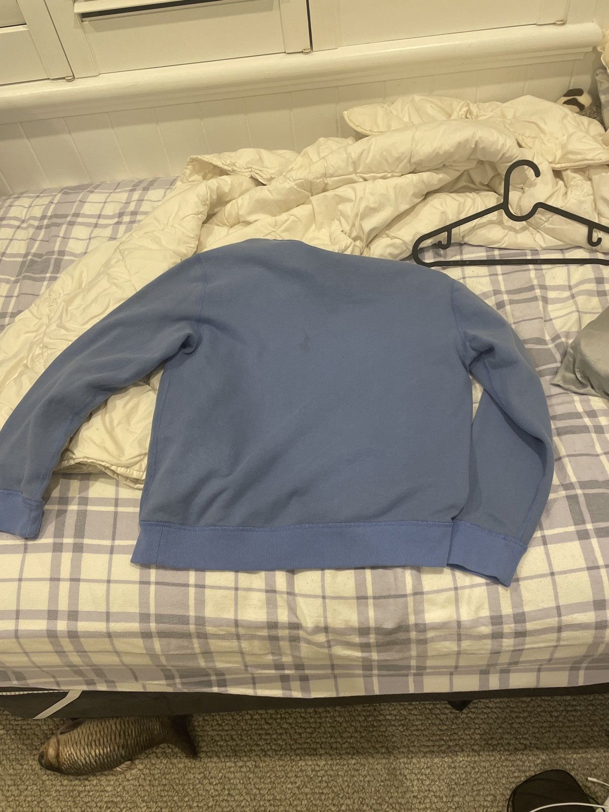 Polo Ralph Lauren × Ralph Lauren The RL Fleece Logo Sweatshirt in Blue Size US XXS / EU 40 - 3 Thumbnail