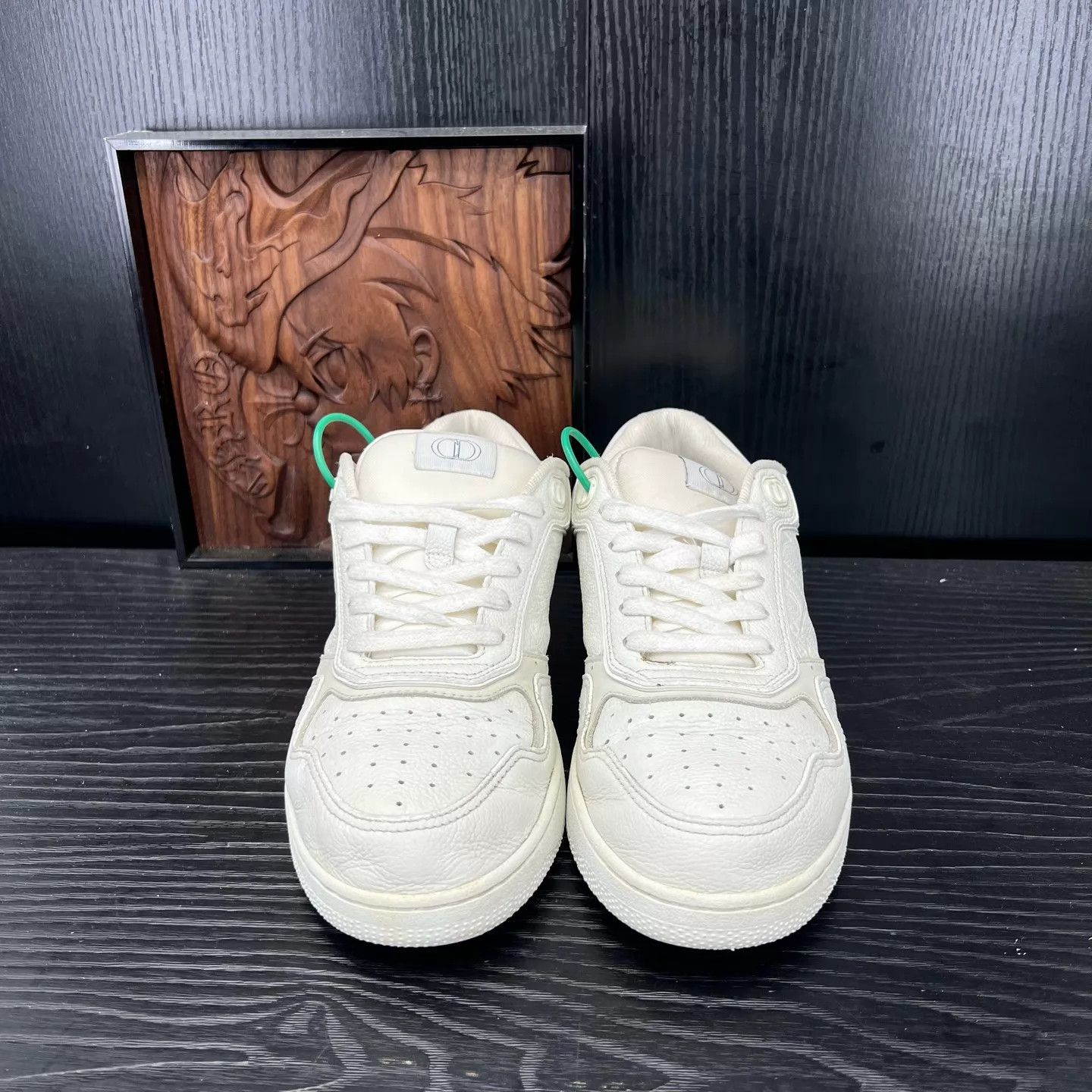 Dior Dior B27 Leather White 39 Good Condition Size US 8.5 / IT 38.5 - 4 Thumbnail