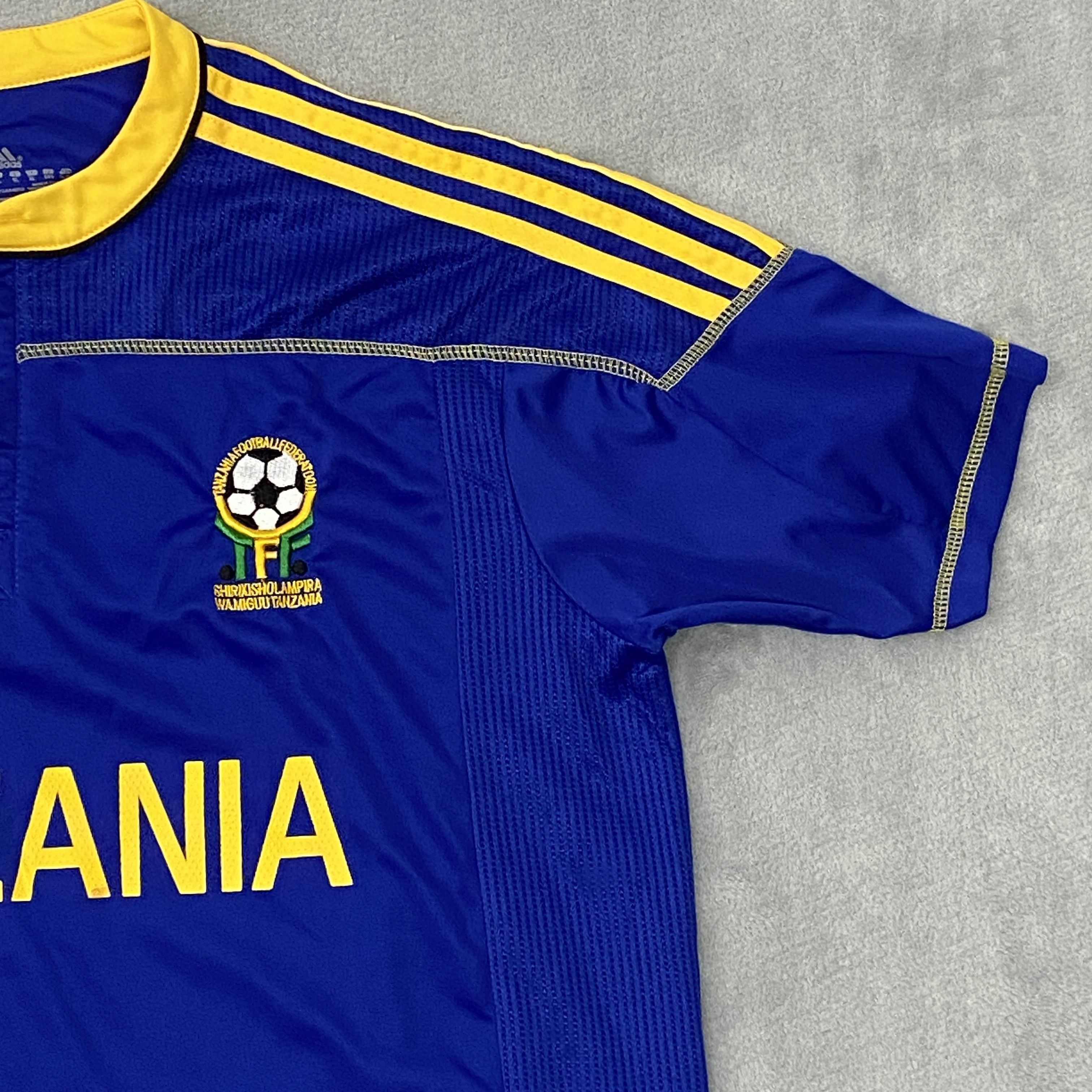 Adidas × Vintage FC TANZANIA TFF National Team Soccer Jersey Men XL Home Kit Size US XL / EU 56 / 4 - 7 Thumbnail