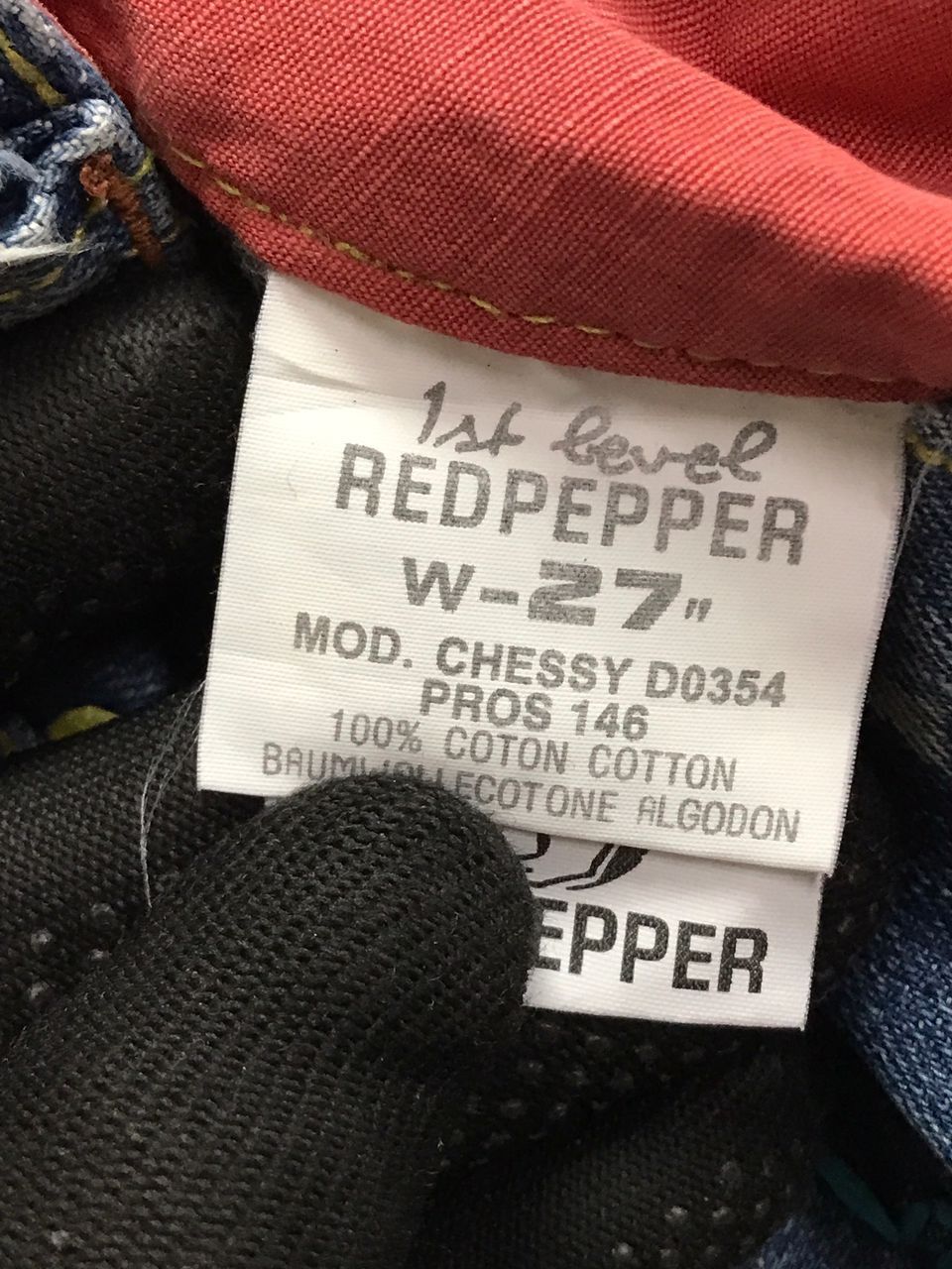 Japanese Brand Red Pepper Embroidery Jeans Size 27" / US 4 / IT 40 - 3 Thumbnail