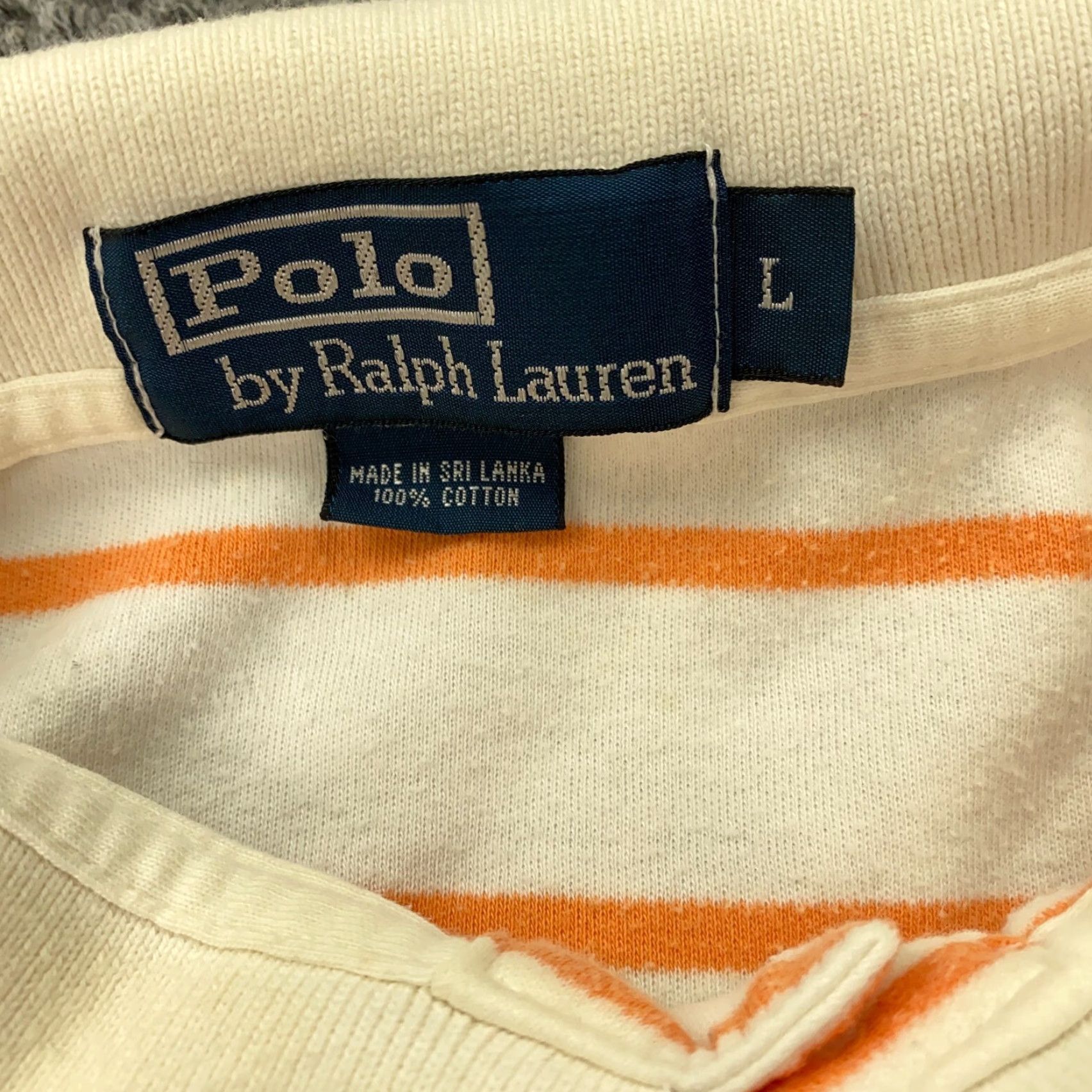 Polo Ralph Lauren VINTAGE Polo Ralph Lauren Shirt Mens XL White Striped Pony Preppy Polo Shirt Adult XL White Polo Ralph Lauren Mens X-Large Striped Pony Preppy Vintage Size US XL / EU 56 / 4 - 5 Thumbnail