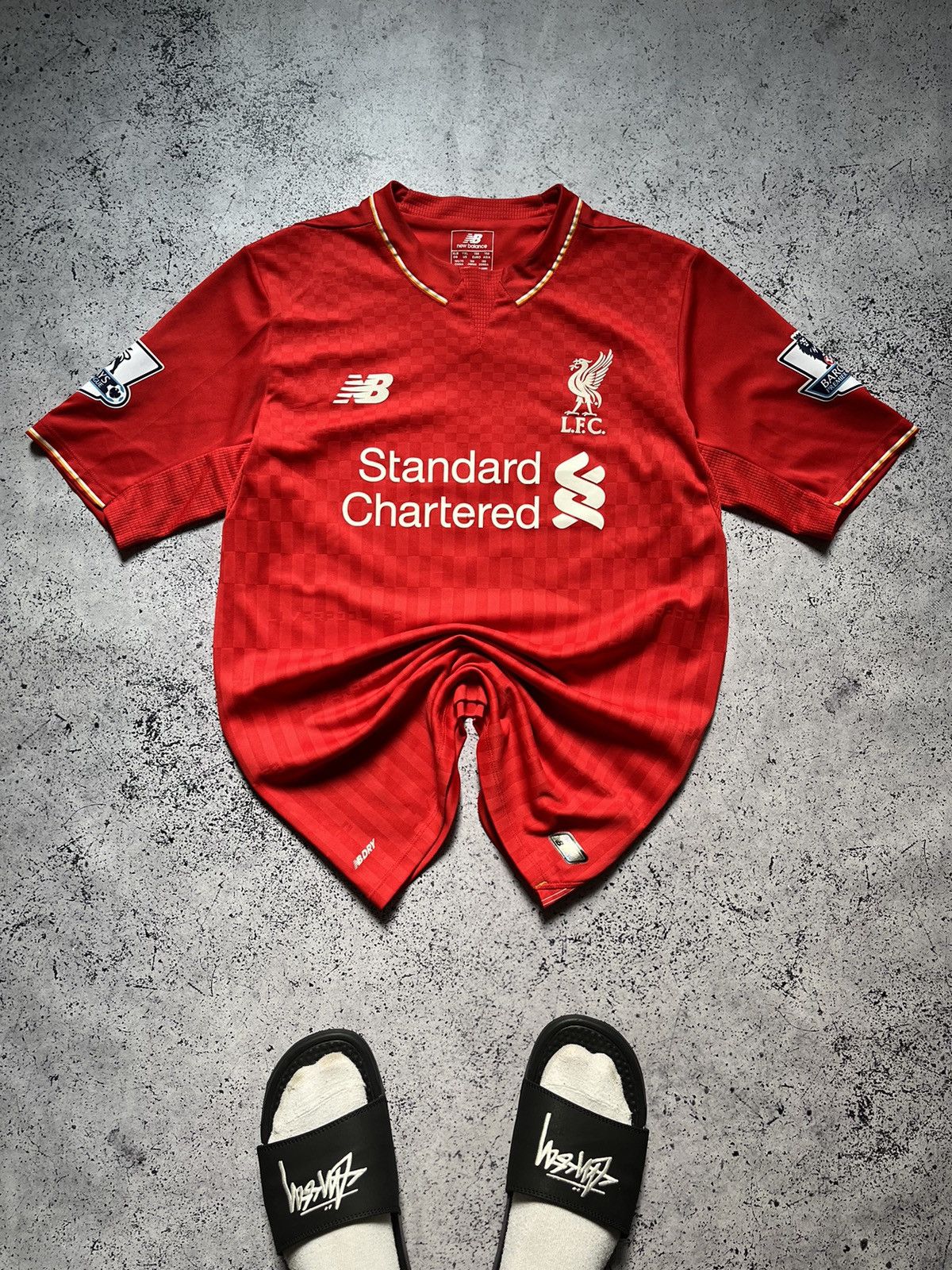 New Balance Vintage New Balance Liverpool Away Soccer Jersey Football Size US S / EU 44-46 / 1 - 1 Thumbnail
