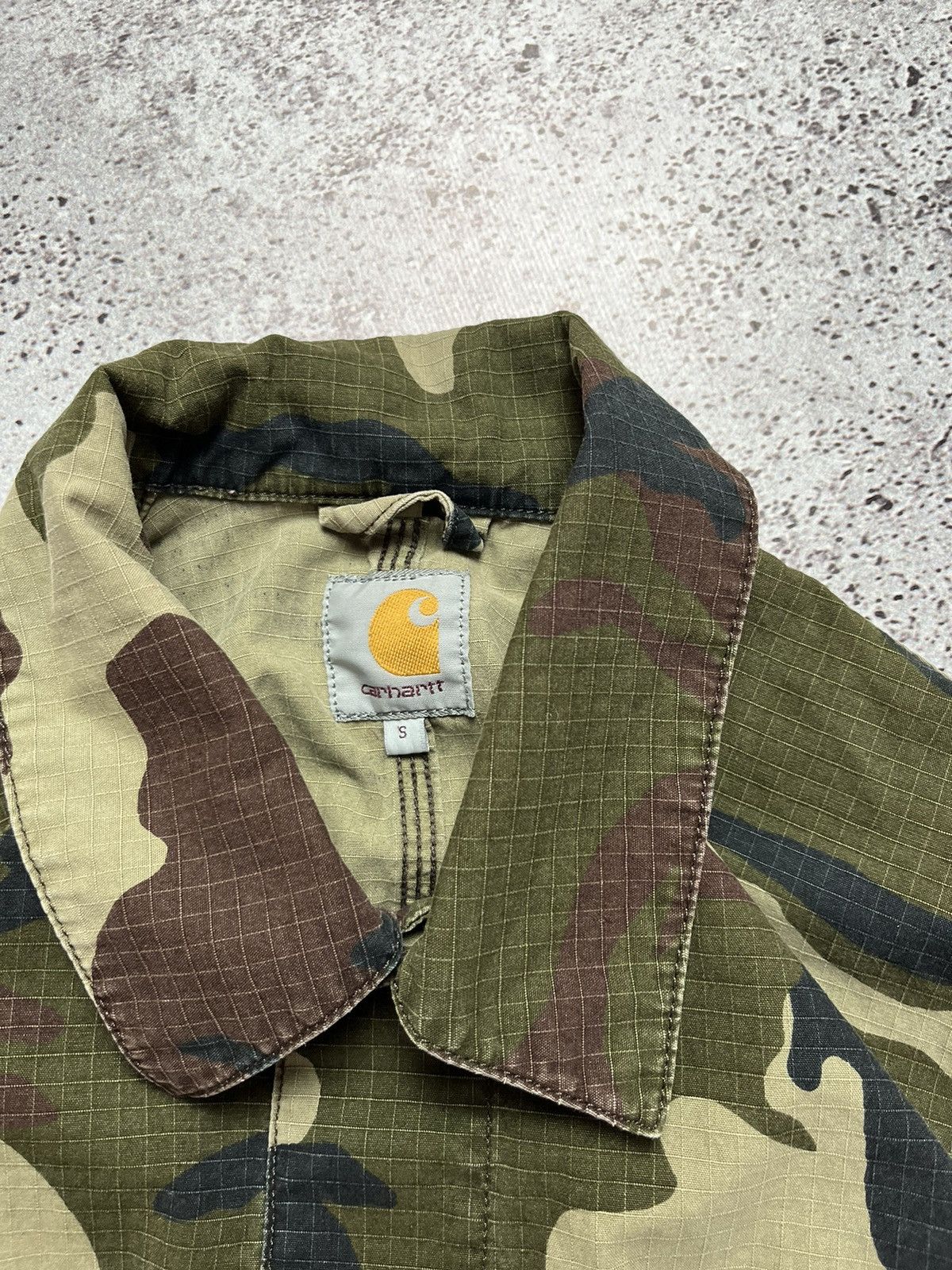 Carhartt × Carhartt Wip × Vintage 🦺🔥Vintage Carhartt Digger Coat Active Jacket Detroit Jacket Size US M / EU 48-50 / 2 - 3 Thumbnail