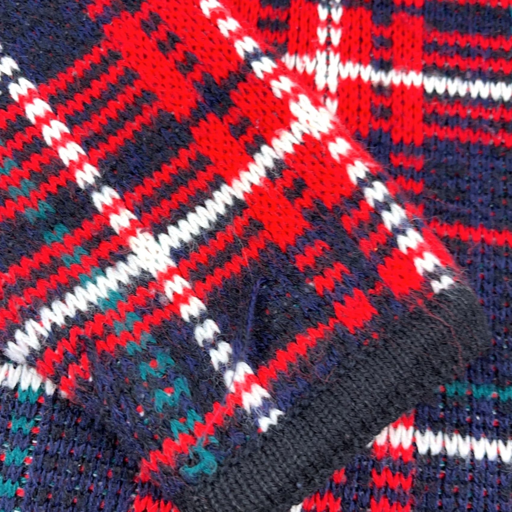 Vintage VINTAGE Crystal Kobe Sweater Women Medium Red Cardigan Jacket Tartan Plaid 90s Size M / US 6-8 / IT 42-44 - 5 Thumbnail