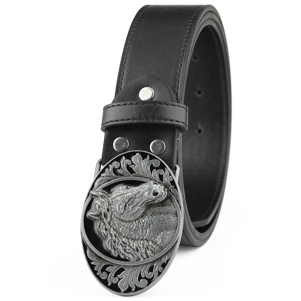 Designer Punk Vintage Belt Riveted Belts Menswear Accessories Size ONE SIZE - 4 Thumbnail