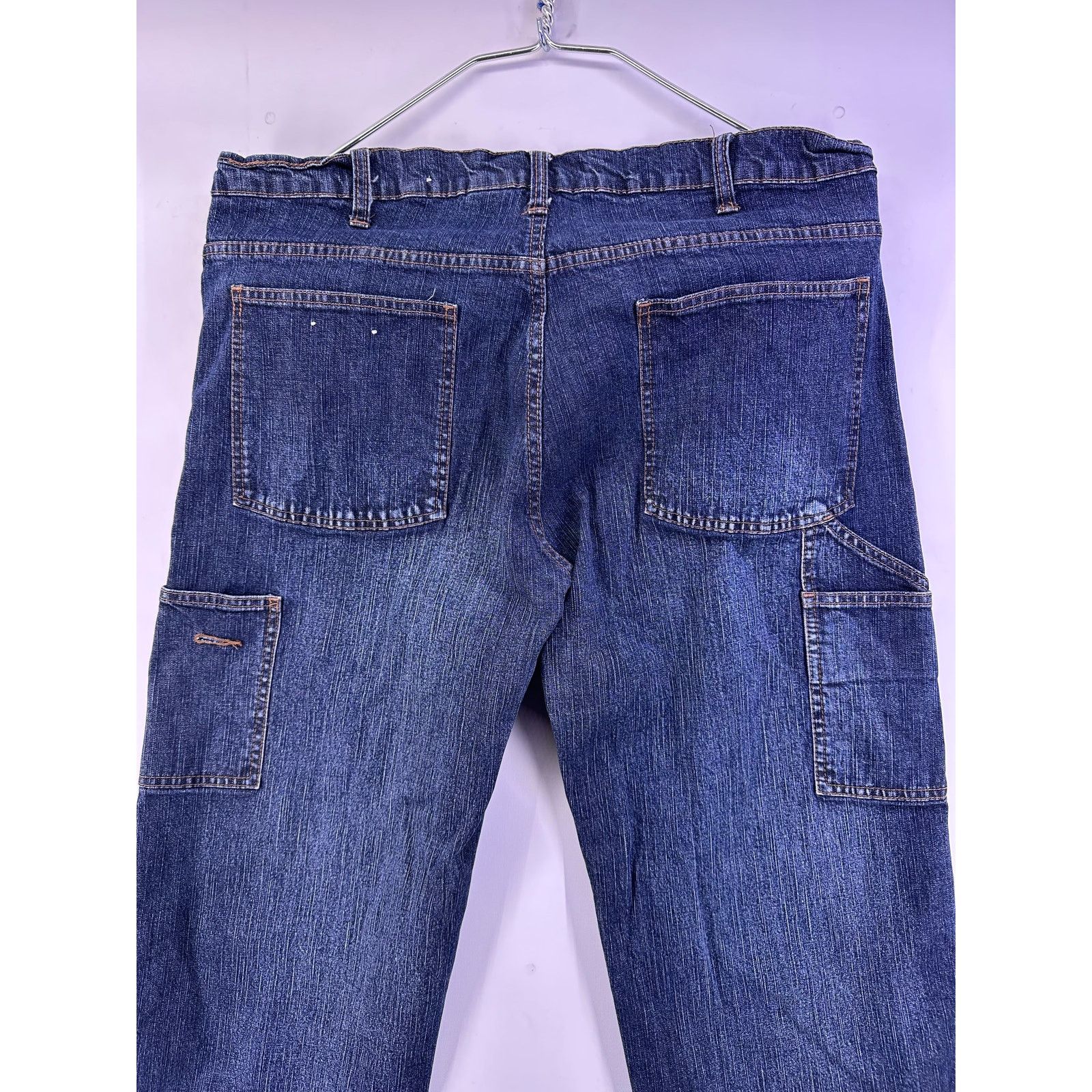 & Other Stories Berne Women’s Blue Carpenter Jeans Size 16 Size 38" / US 16 / IT 52 - 10 Thumbnail