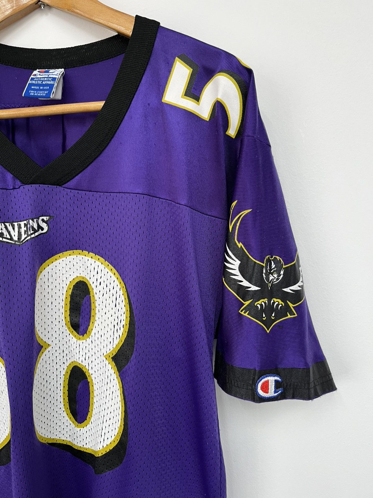 Champion Vtg Peter Boulware Baltimore Ravens Champion Jersey Size US M / EU 48-50 / 2 - 4 Thumbnail