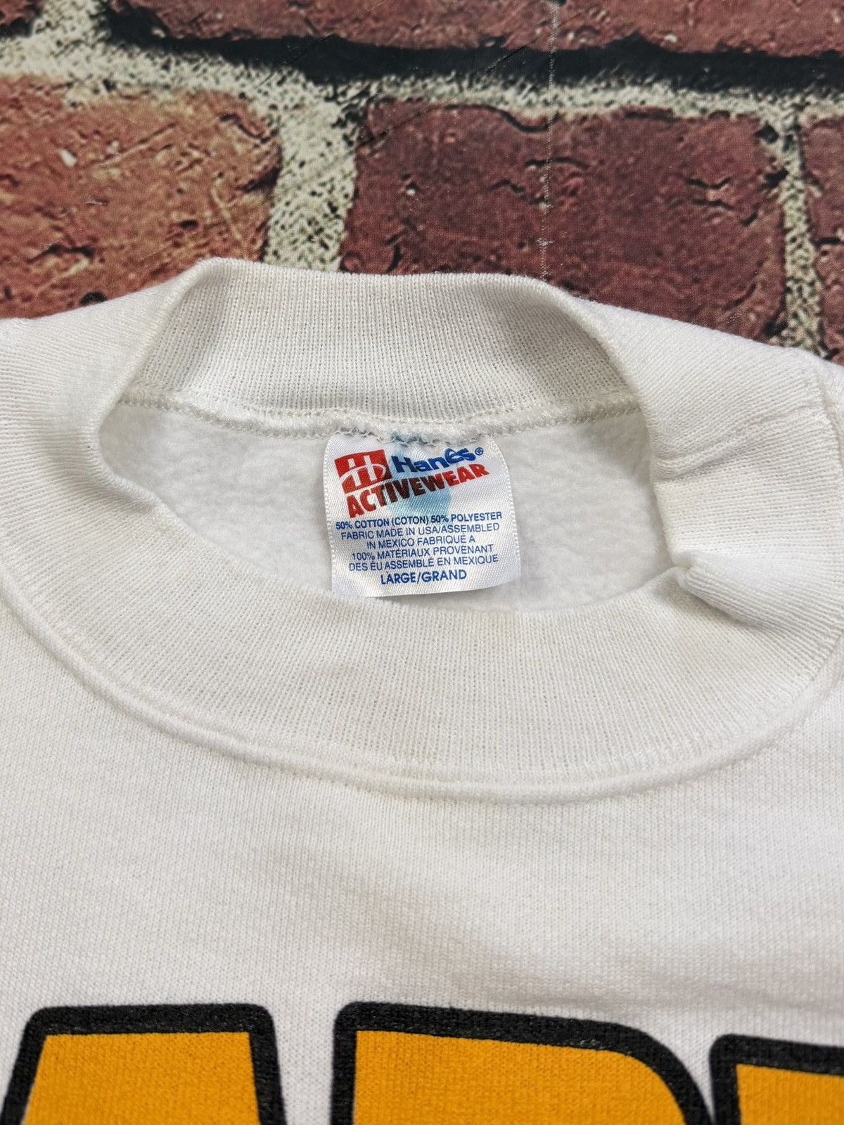Hanes Vintage Pittsburgh Penguins Sweatshirt Mario Troll Lemieux Size US L / EU 52-54 / 3 - 8 Thumbnail