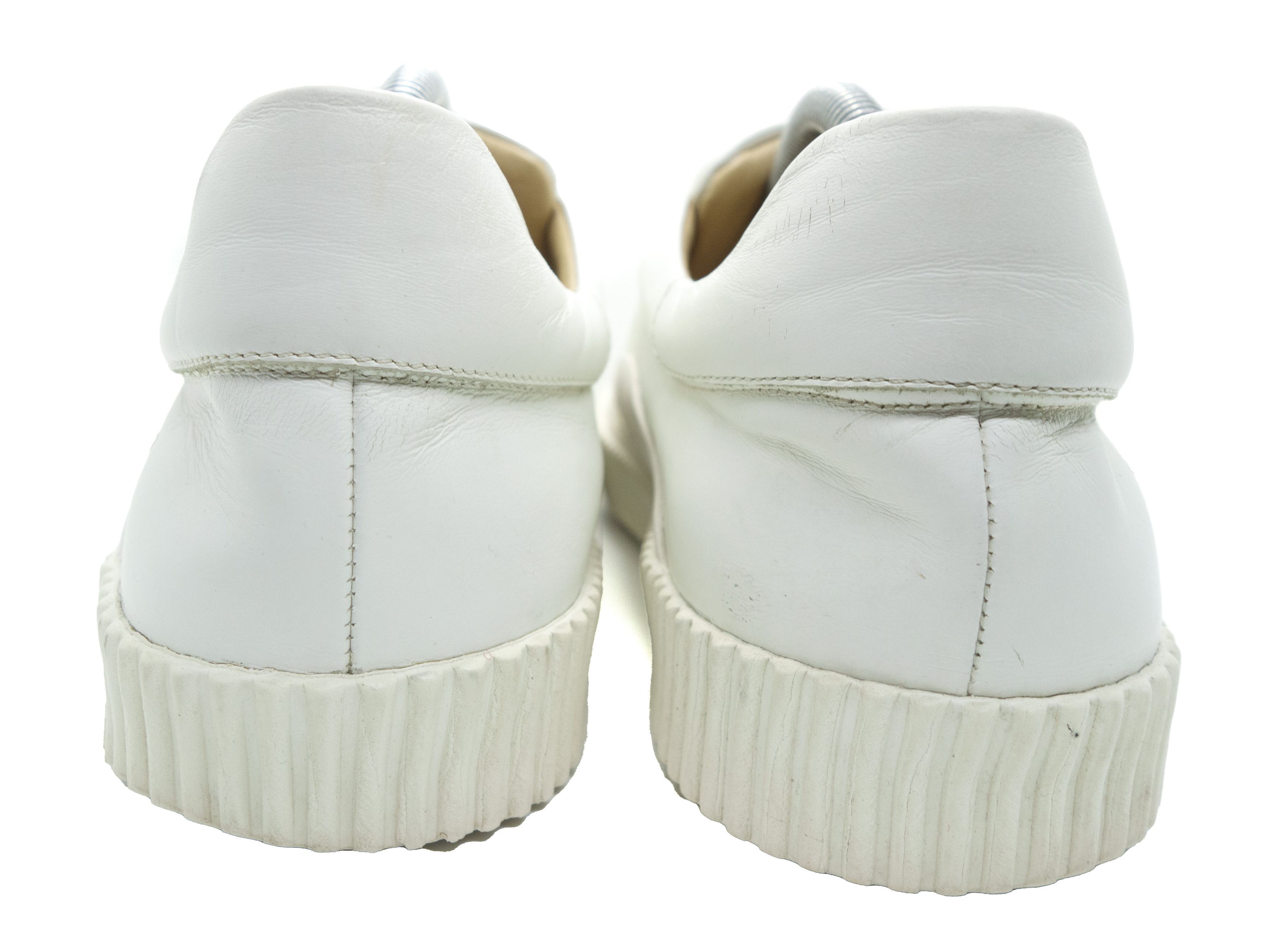 Jil Sander Rubber Leather Low Sneakers Size US 11 / EU 44 - 3 Thumbnail