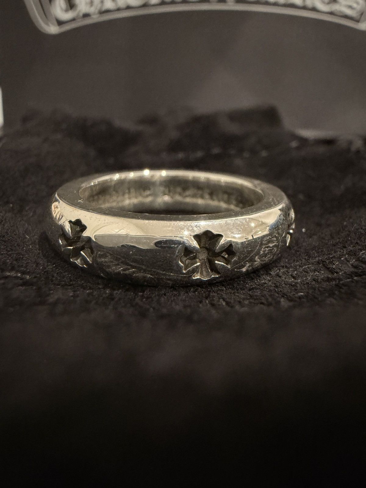 Chrome Hearts Chrome Hearts Negative Plus Ring Size 7 .925 Size ONE SIZE - 8 Thumbnail
