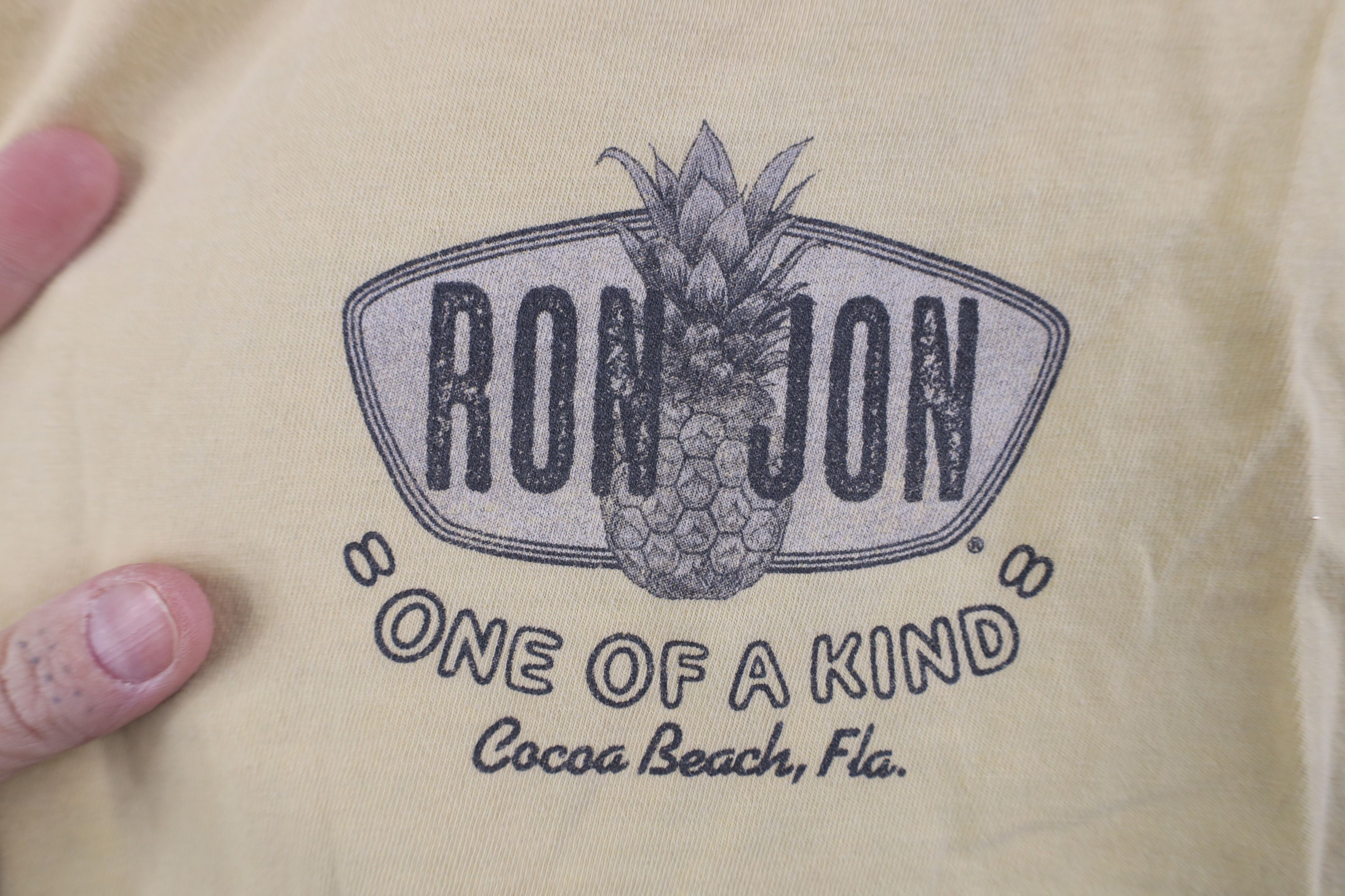 Vintage Vintage Y2K Ron Jon Surf Shop Stonewash Long Sleeve T-Shirt Size US L / EU 52-54 / 3 - 4 Thumbnail