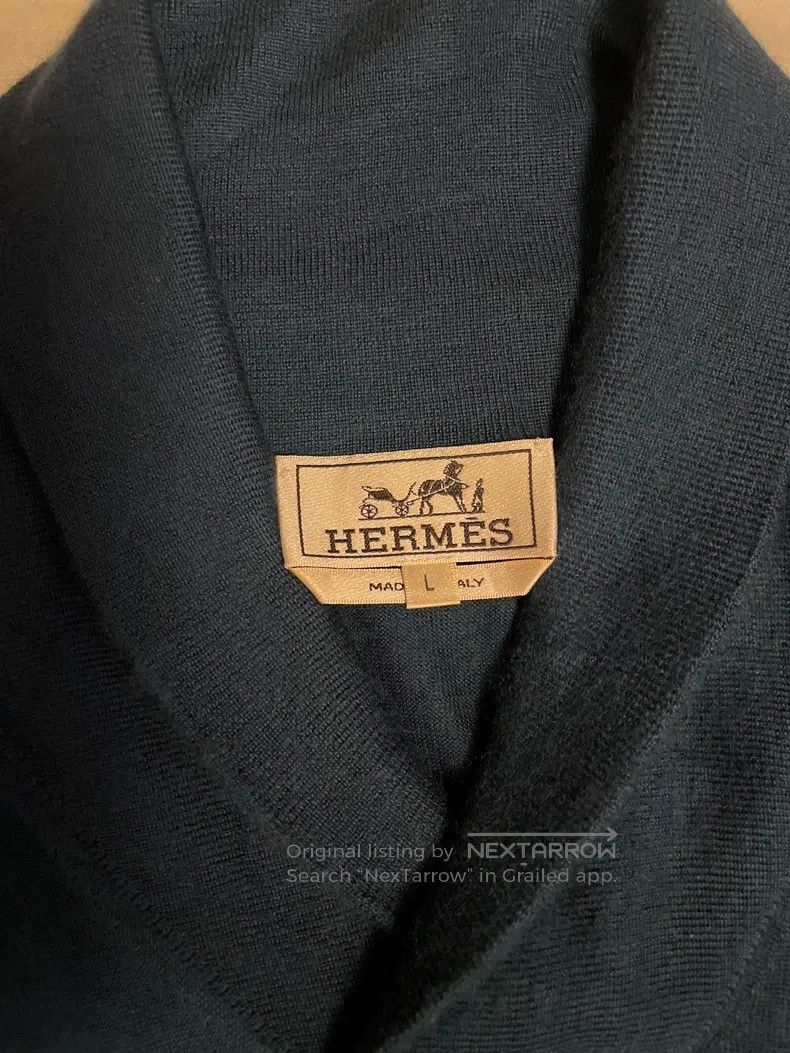 Hermes Knitted cashmere sweater, long-sleeve