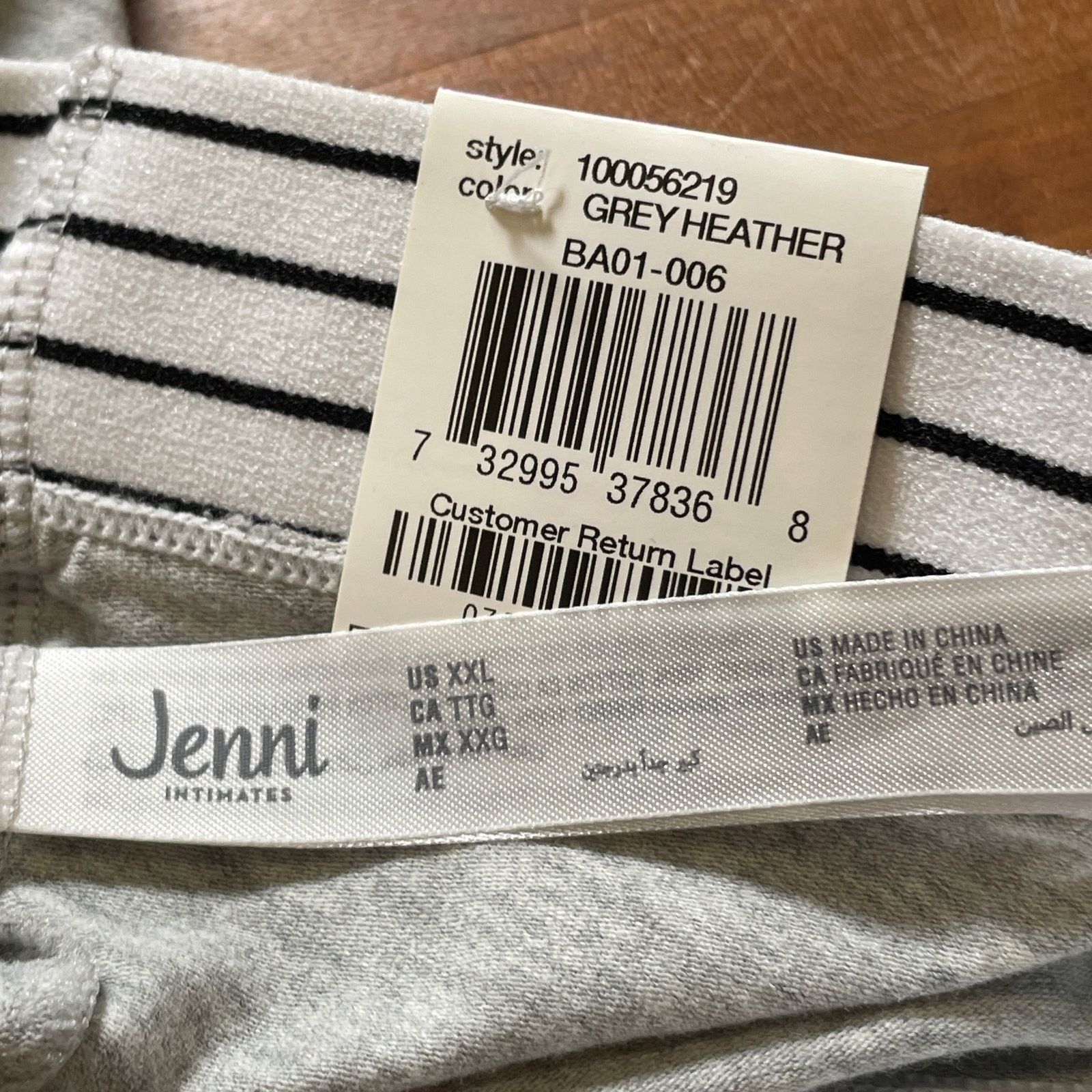 NO ID Mixed thong and hipster panty pack of 4 XXL Size ONE SIZE - 10 Thumbnail