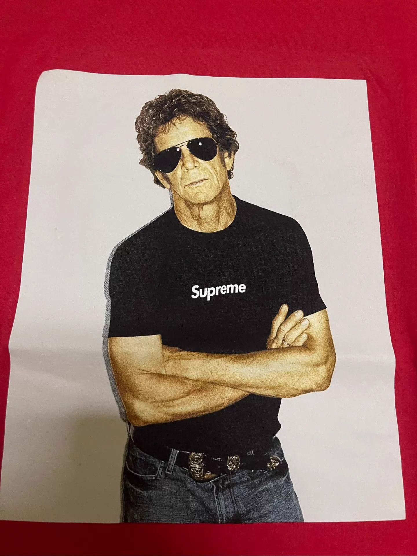 Supreme Supreme 09 Photo Tee Red M New Size US M / EU 48-50 / 2 - 2 Thumbnail