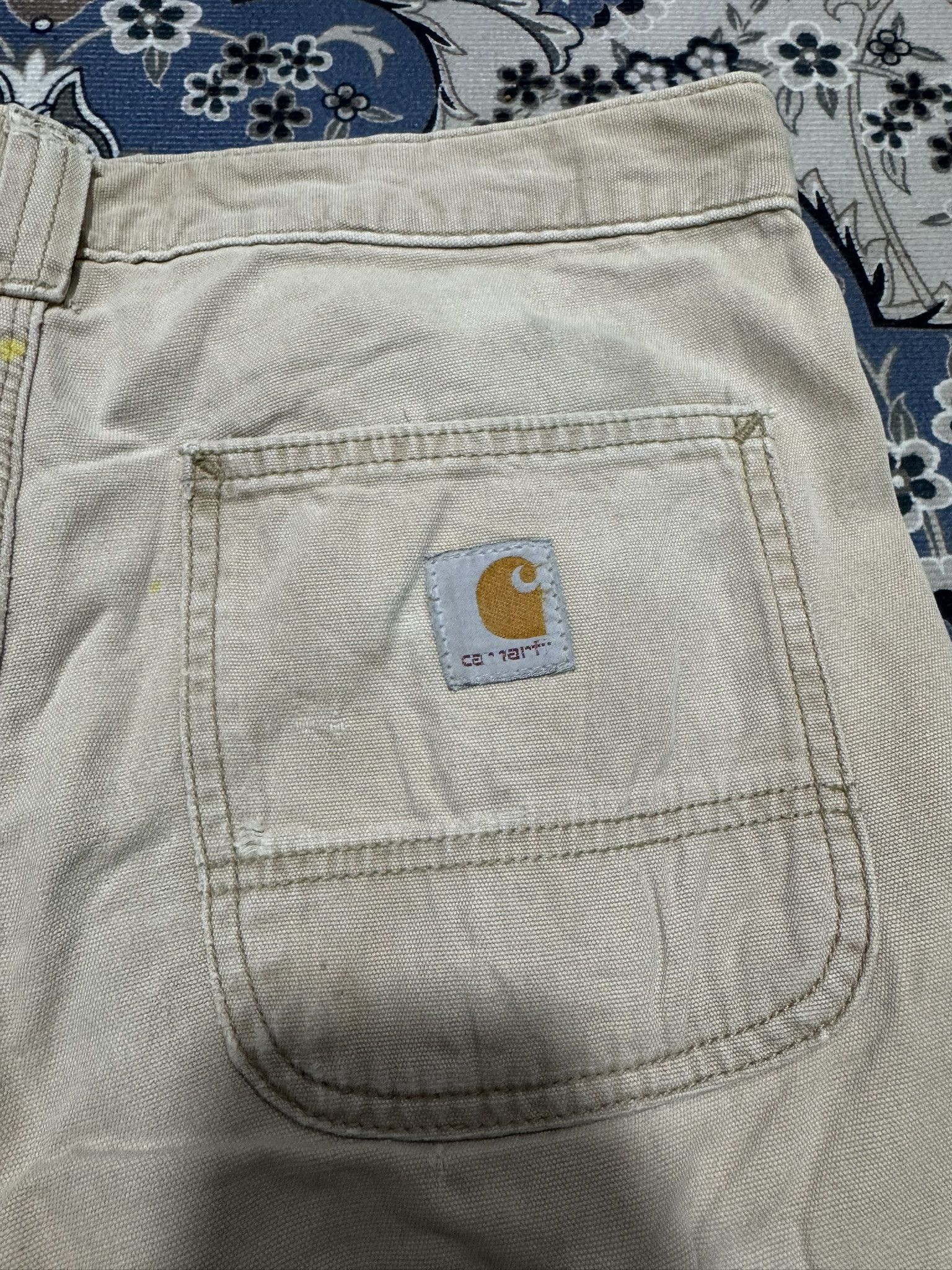 Carhartt × Carhartt Wip Vintage Carhartt Workers Painter Distressed Carpenter Pants Size US 30 / EU 46 - 8 Thumbnail