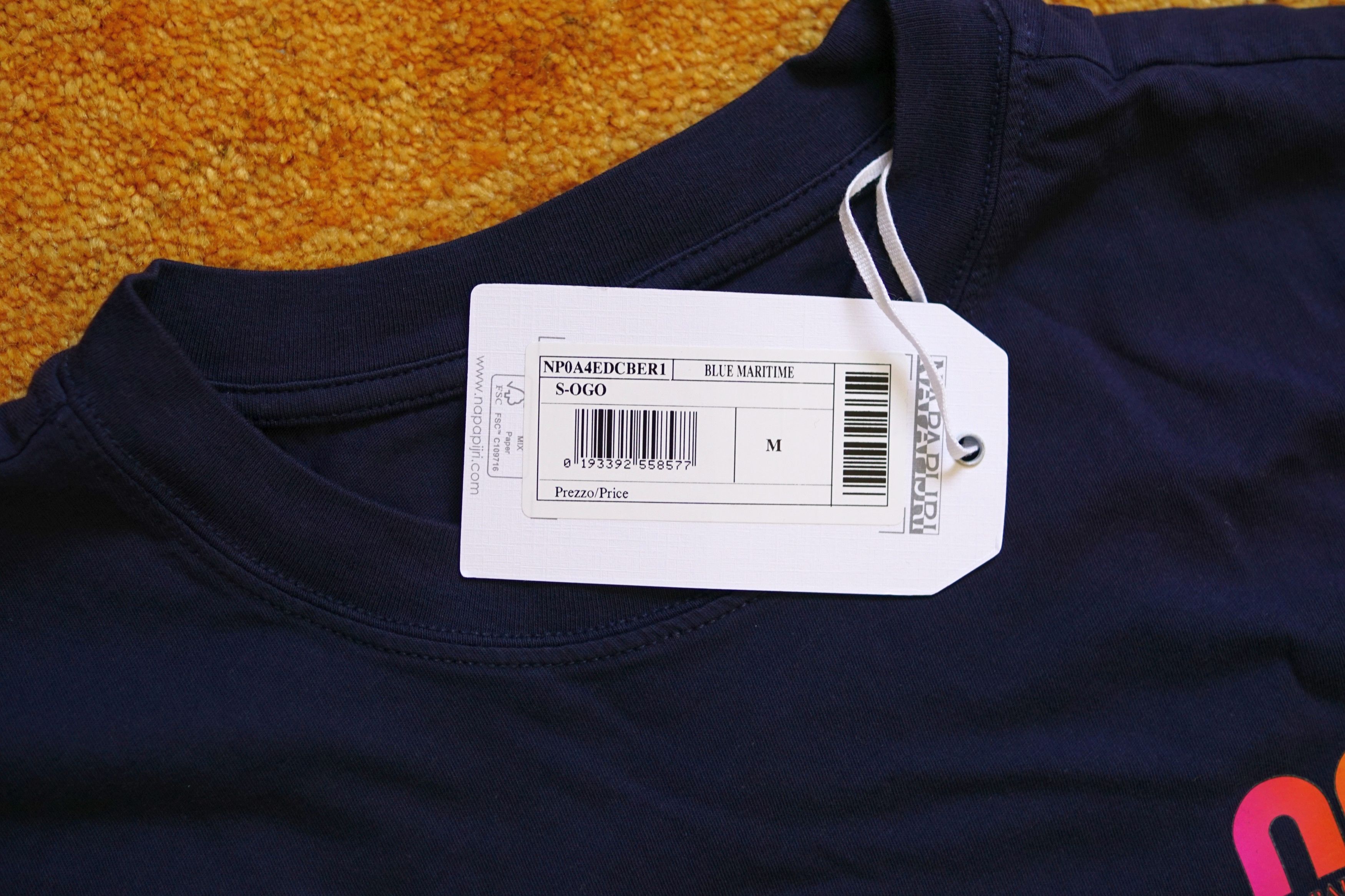 Martine Rose × Napapijri MARTINE ROSE S-OGO It's tough at the top long-sleeve Size US M / EU 48-50 / 2 - 3 Thumbnail