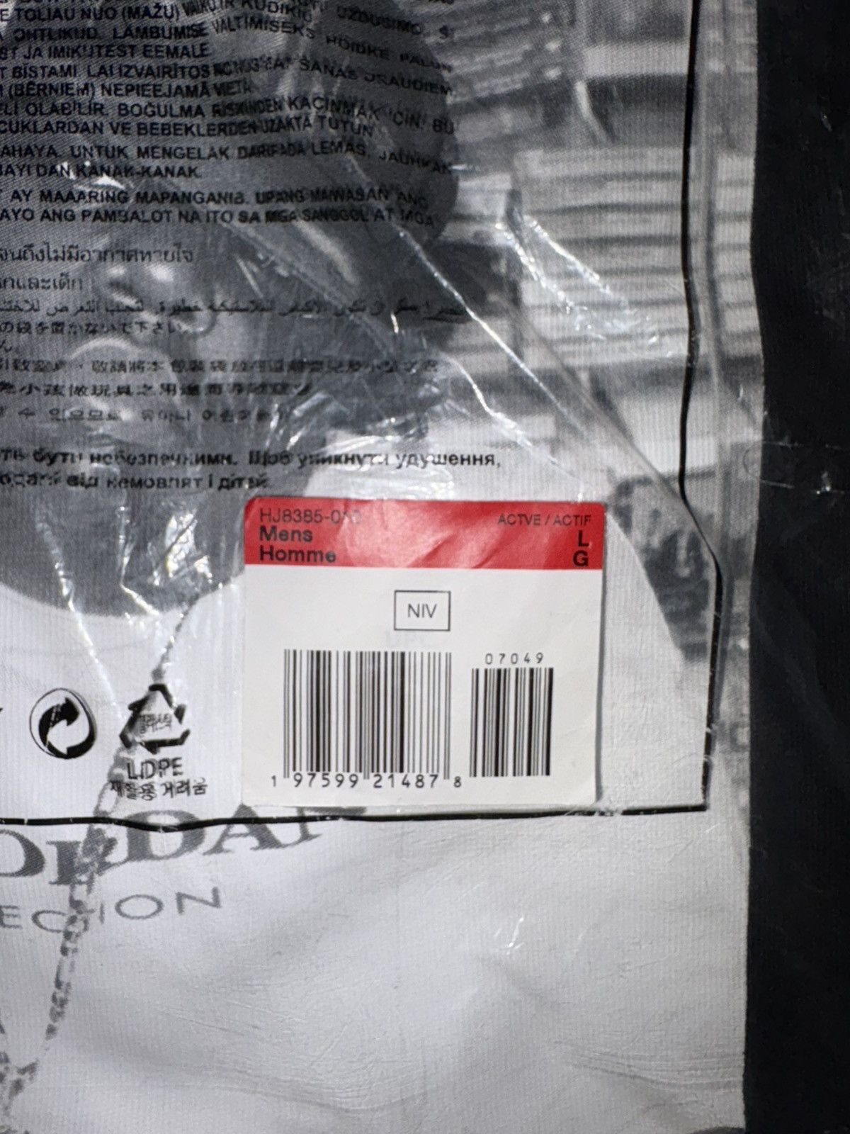Jordan Brand × Supreme Biggie Jordan X Supreme Black tee L Size US L / EU 52-54 / 3 - 5 Thumbnail