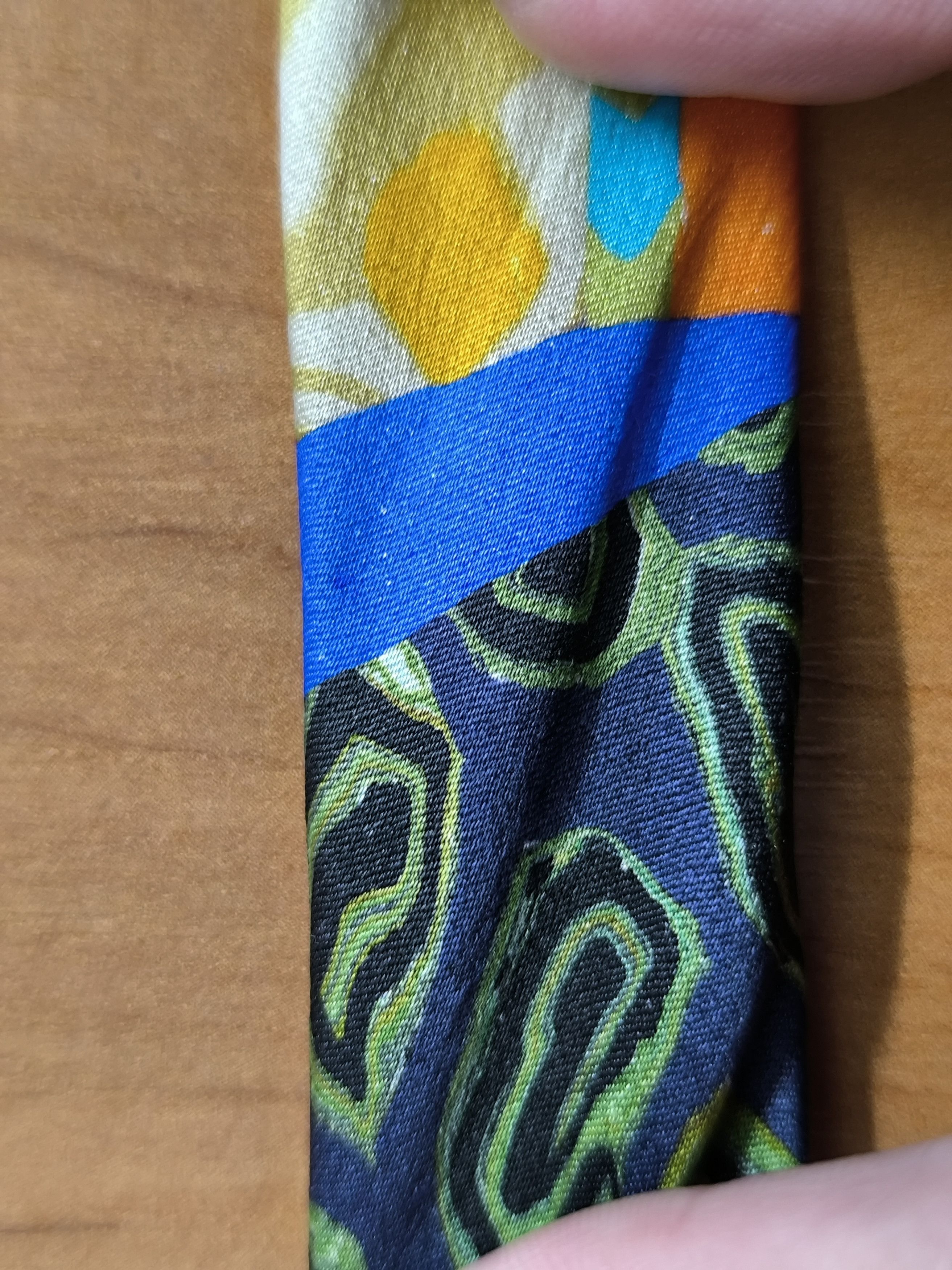 Yohji Yamamoto Yohji Yamamoto POUR HOMME Vintage Abstract Silk Tie Made in Size ONE SIZE - 21 Thumbnail