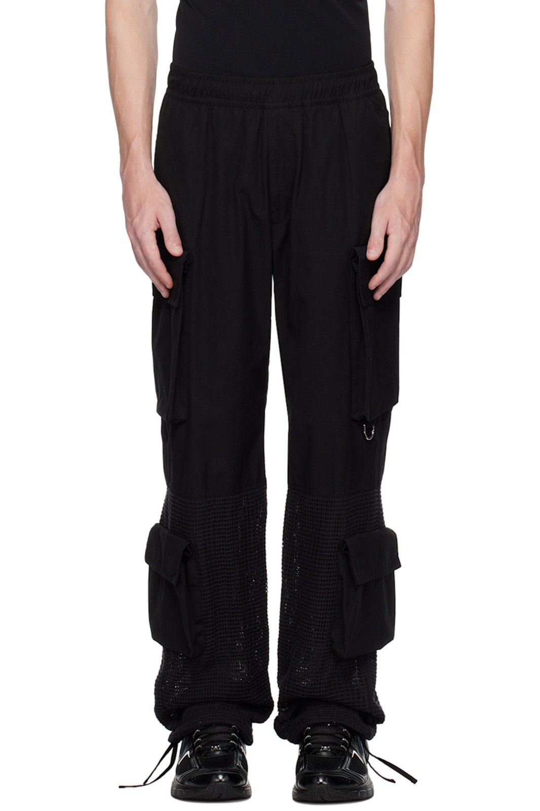 Givenchy NWT Mesh Panel Cargo Pants Size US 36 / EU 52 - 16 Thumbnail