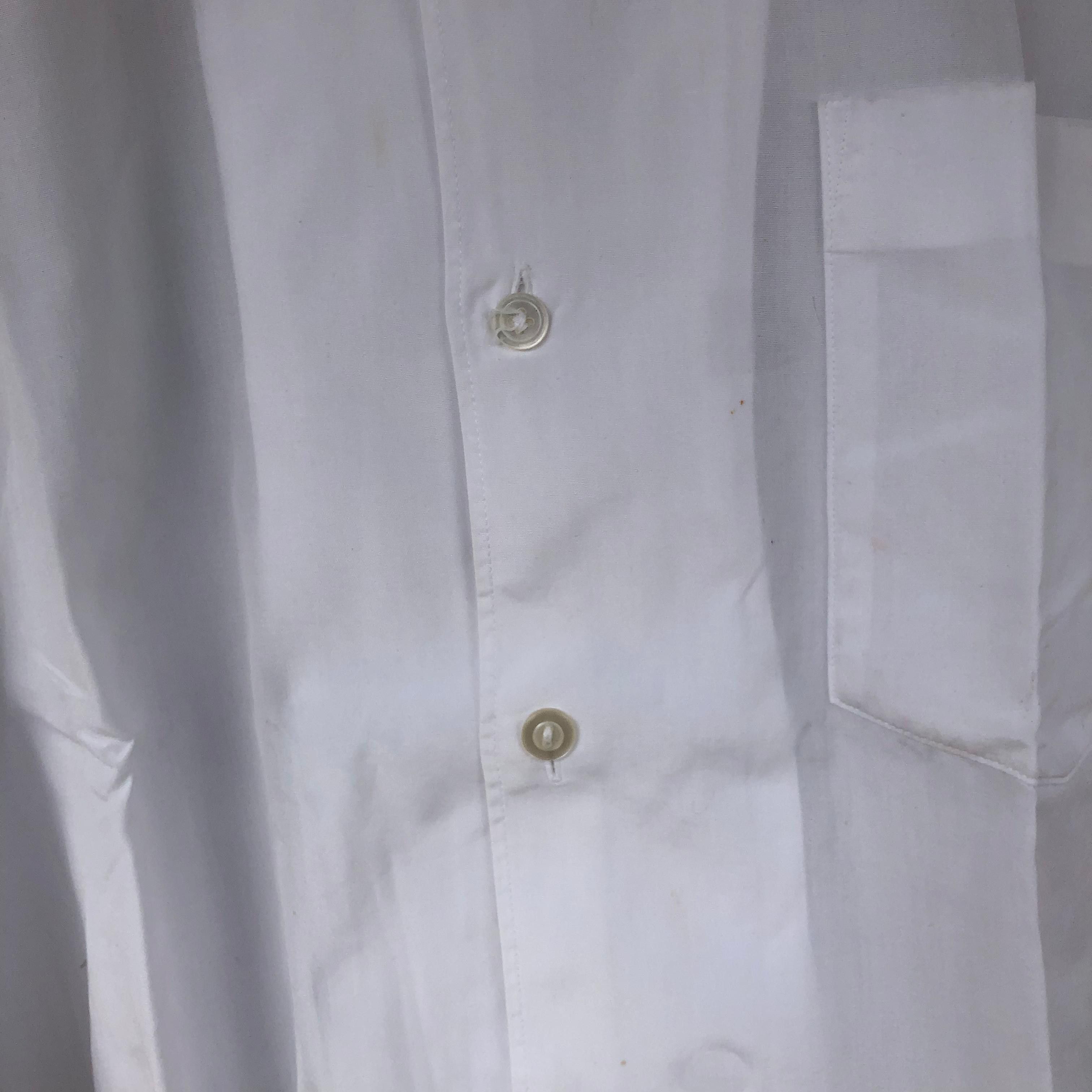Comme des Garcons Homme × Comme des Garcons Homme Plus 1980s Comme des Garcons White Shirt Size US M / EU 48-50 / 2 - 6 Thumbnail