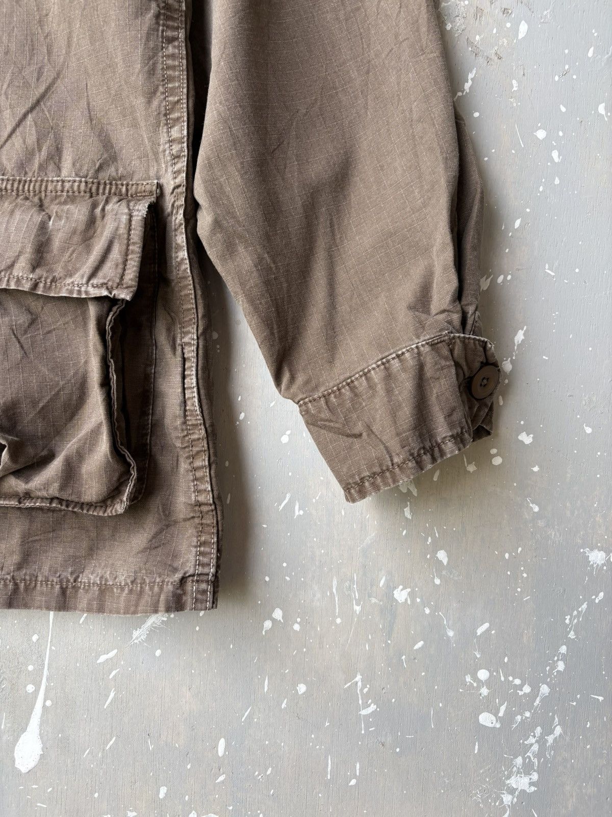 Alpha Industries Sample Alpha Industries Ripstop Military Field Jacket Brown Size US L / EU 52-54 / 3 - 8 Thumbnail