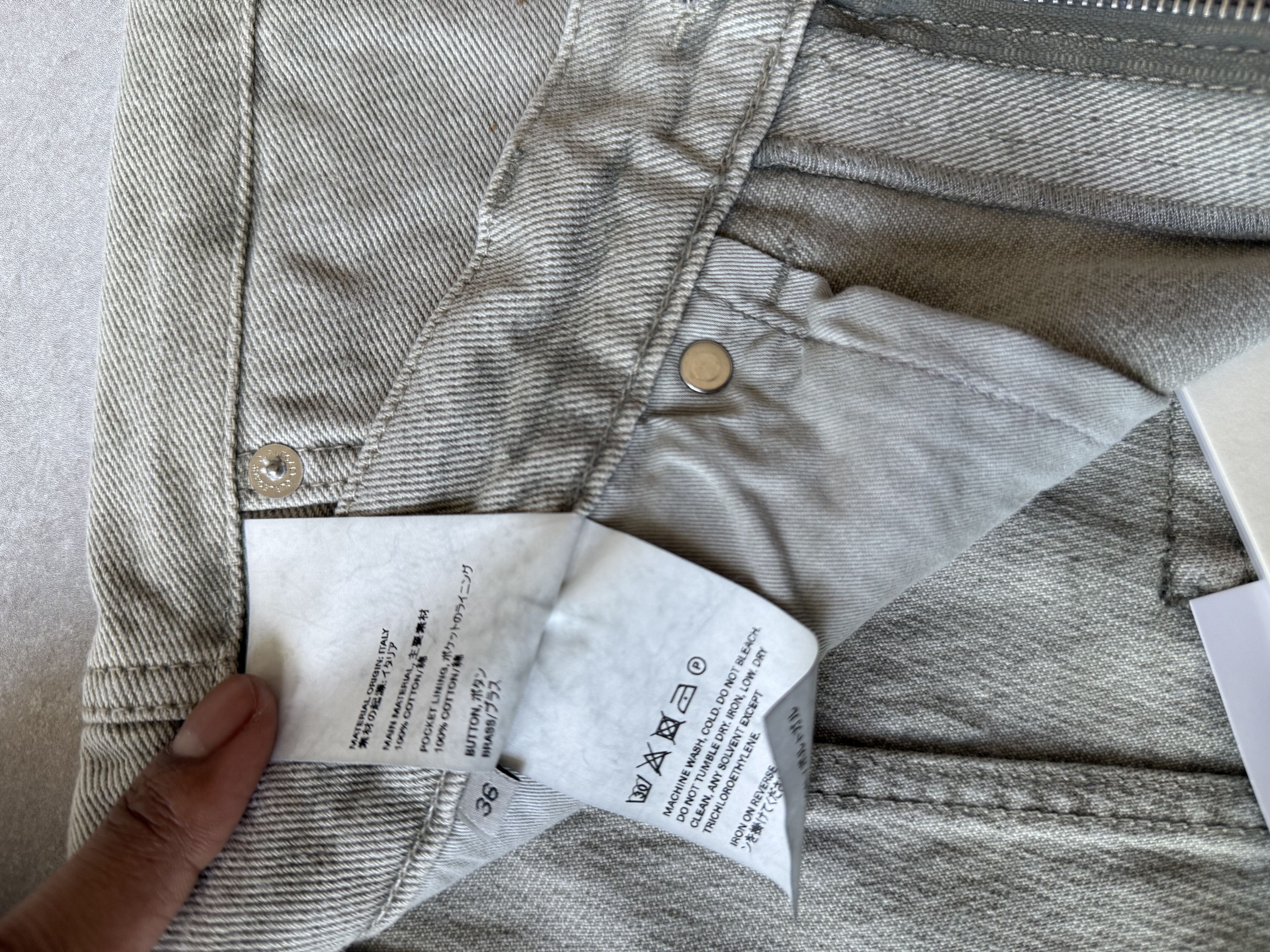 Our Legacy Our Legacy Gray Denim Size US 36 / EU 52 - 5 Thumbnail