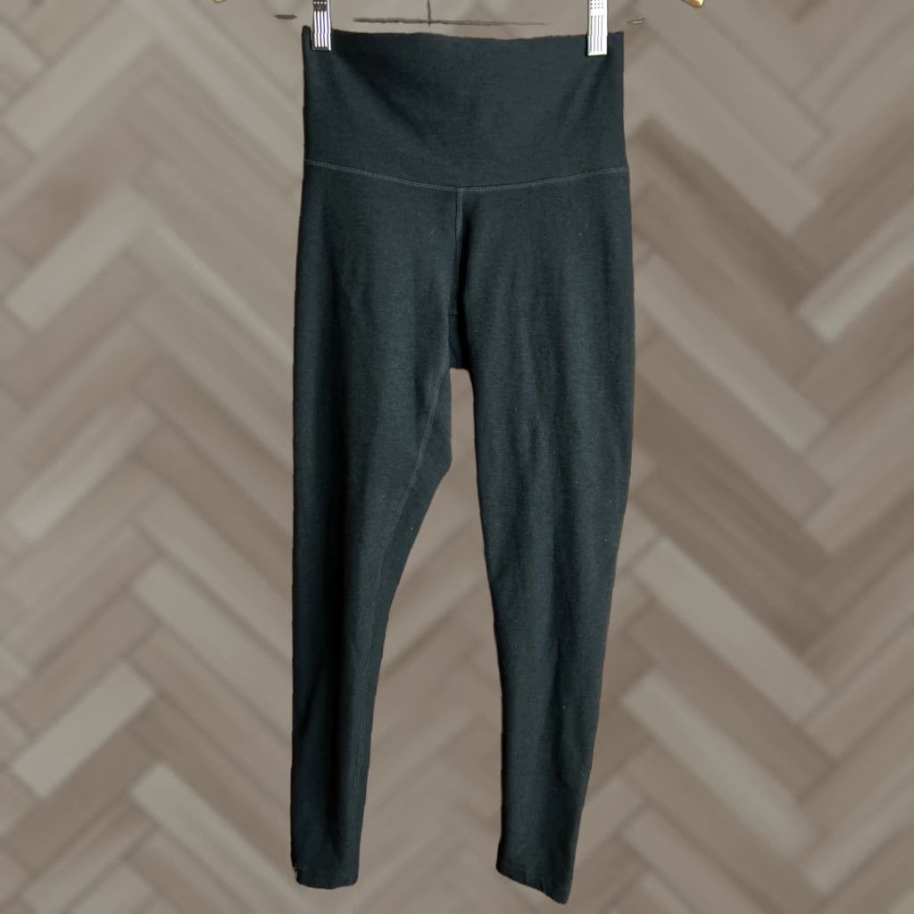 Vintage Oiselle Leggings Full Length Black 2 Women Regular Activewear Cropped Size 2 Size 26" / US 2 / IT 38 - 1 Thumbnail