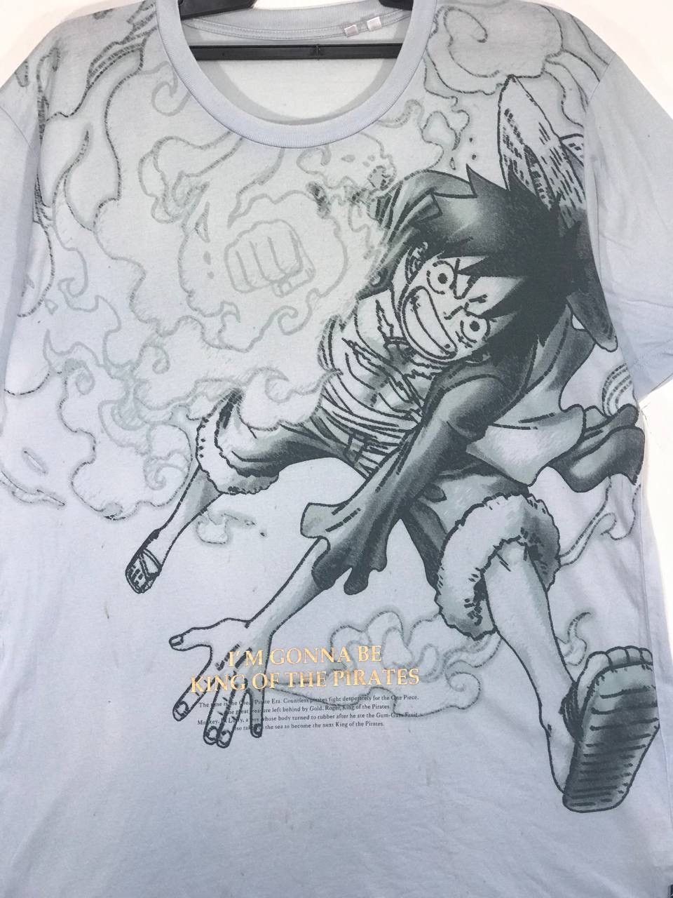 Anime Rare design One Piece Monkey D Luffy Straw Hat Gomu Gomu Size US XL / EU 56 / 4 - 3 Thumbnail