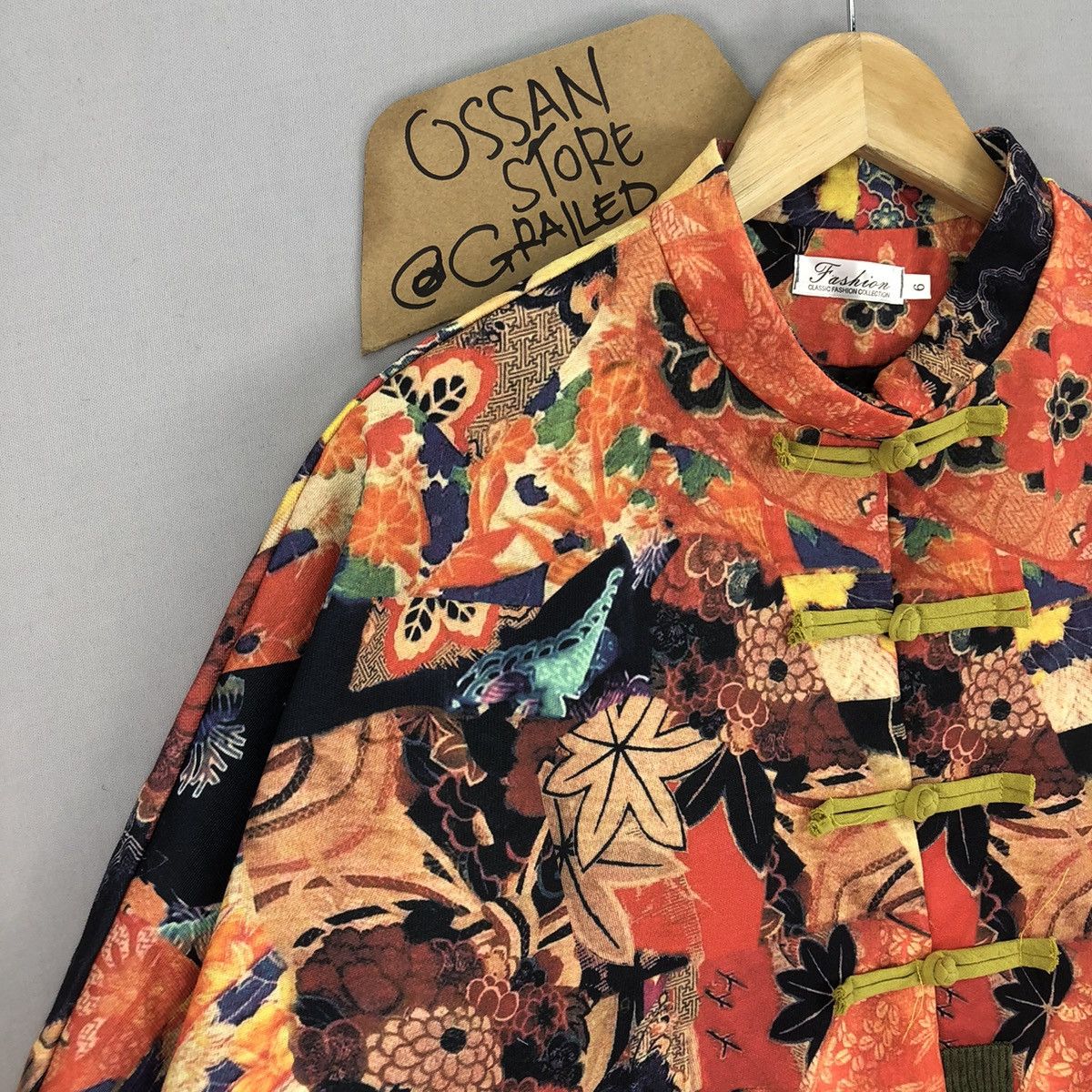 Japanese Brand Japanese Brand Floral Motive Baggy Kimono Size US XXL / EU 58 / 5 - 2 Thumbnail