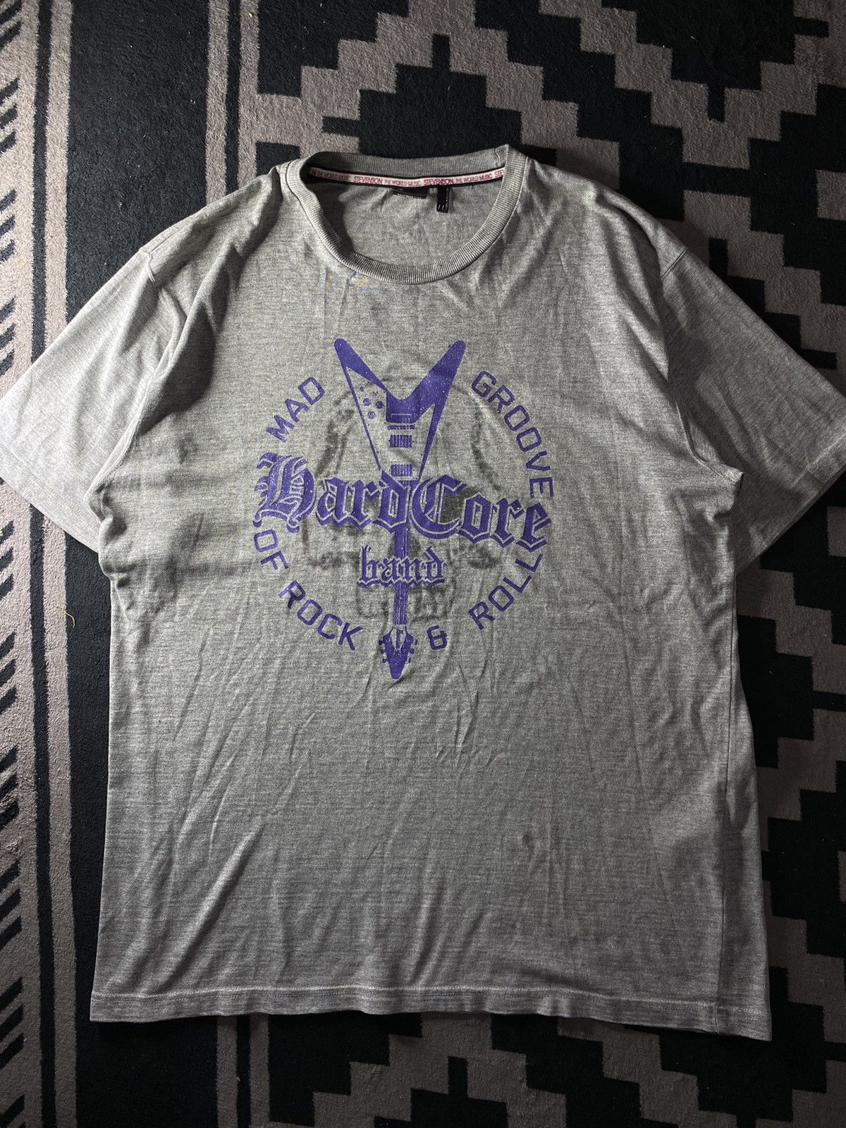 Vintage stevenson the world music skull tshirts
