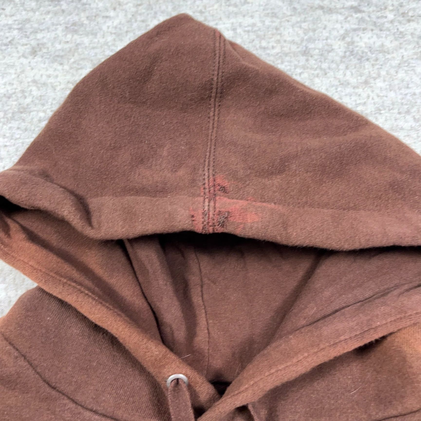 Etnies VINTAGE Etnies Hoodie Men Large Brown Sun Faded Skate Grunge Skateboards Shirt Size US L / EU 52-54 / 3 - 7 Thumbnail