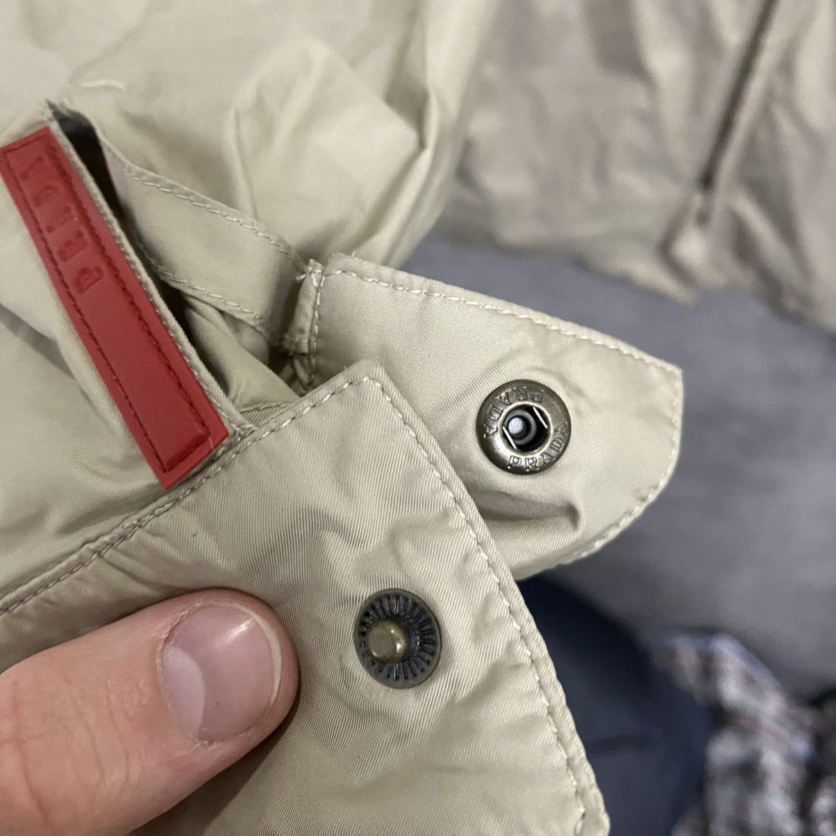 Prada Vintage Prada Red Tab Jacket Size US L / EU 52-54 / 3 - 3 Thumbnail