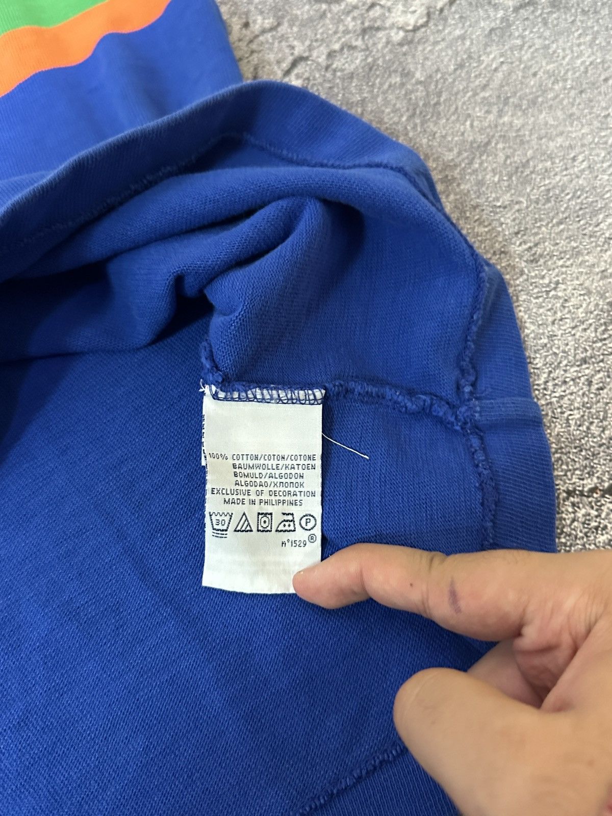 Polo Ralph Lauren × Vintage Vintage 90’s Polo Ralph Lauren Striped Rugby Jersey Size US M / EU 48-50 / 2 - 8 Thumbnail