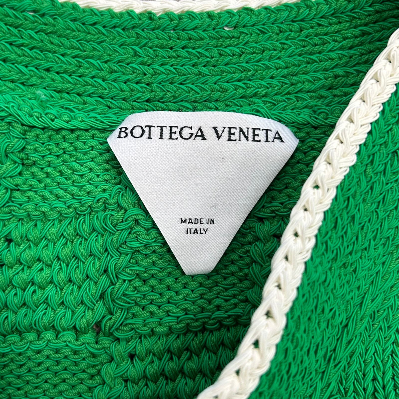 Bottega Veneta Bottega Veneta Intrecciato knitted cardigan V Neck Small Size US S / EU 44-46 / 1 - 3 Thumbnail