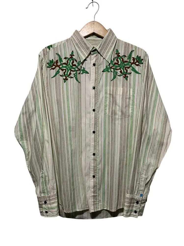 291295=Homme 2000s 291295= Homme tribal western shirt Size US M / EU 48-50 / 2 - 1 Thumbnail